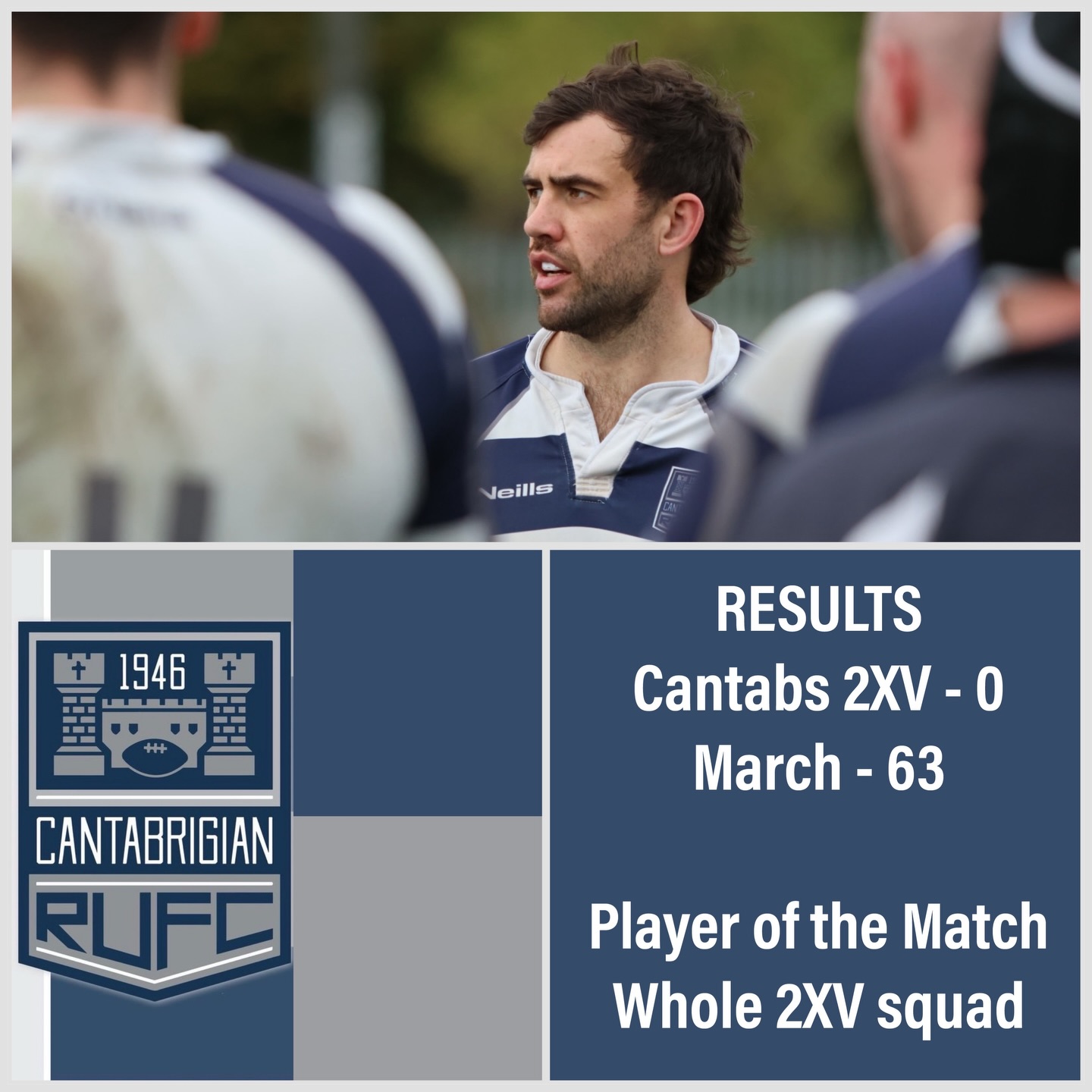 💥RESULTS💥
A difficult day for the 2XV, as always, grateful to the lads who made the journey up to March…onwards and upwards!
📸 @bwsportsphotography
#rugby #rugbyunion #rugbyteam #team #cantabs #cantabsrugby #socialrugbyincambridge #cambridge