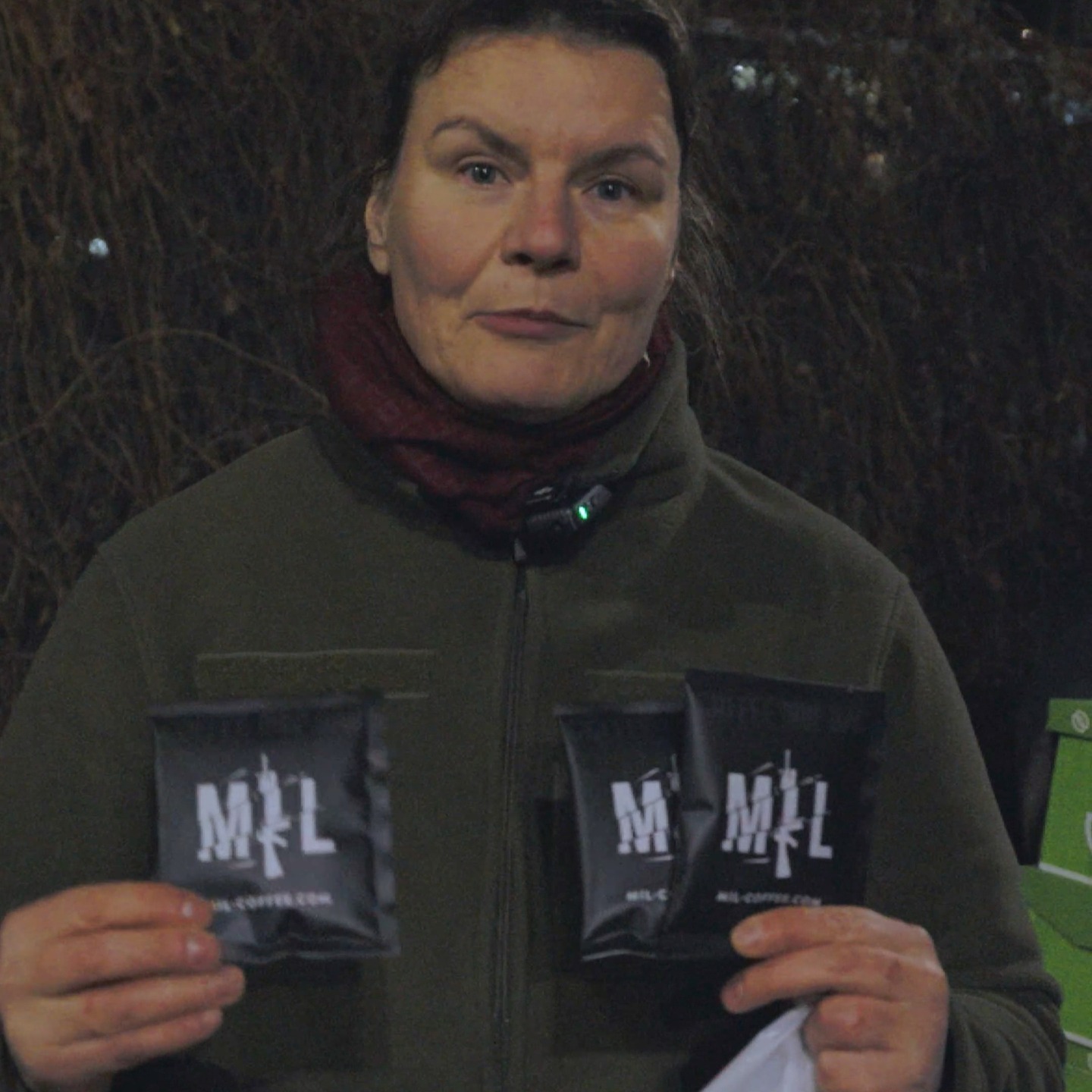 Sveiciens Sarmītei no Militaryshop.lv 💪💪💪
Šķiet, ka Armands nevienu neizlaiž no veikala, ja nav pacienājis ar savu kafiju. Tāpēc labprāt atsaucāmies aicinājumam un nogādājām nedaudz kafijas, kuru Sarmīte varēs izmēģināt pavisam karstās pozīcijās.
Paldies ikvienam, kurš neaizmirst par latviešu brīvprātīgajiem, kuri cīnās par mums visiem 🇱🇻🇱🇻🇱🇻