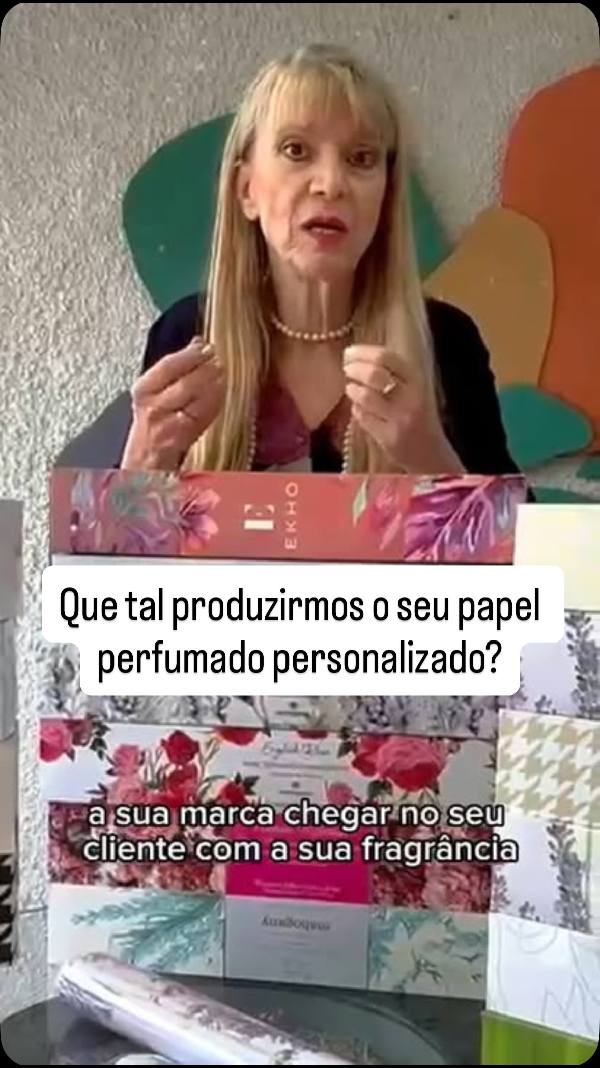 Que tal fazer o seu papel perfumado com a gente? Deixe seu cliente feliz, com um aroma incrível!