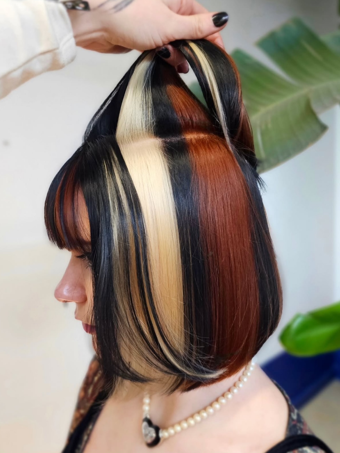 more calico hair 🤩 @thegirlgeorgehair wow 💘