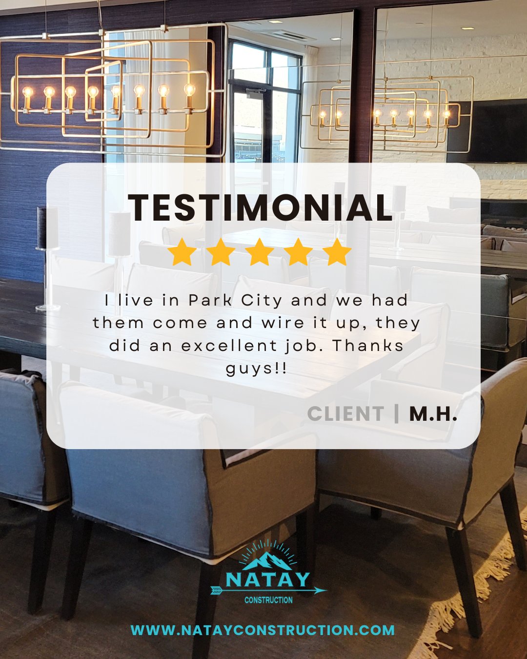 What does a five-star remodel feel like?
Clients tell us it’s the difference between hoping for a smooth experience—and actually living it. At Natay Construction, every detail is mapped out before the first hammer swings, and our team keeps you informed at every step. We’re proud to bring Native American legacy and a higher standard of communication to every project in Park City and beyond.
Ready for a construction process as organized as your vision? Let’s talk about your next project.
#ParkCityRemodel #RedLedges #WasatchCounty