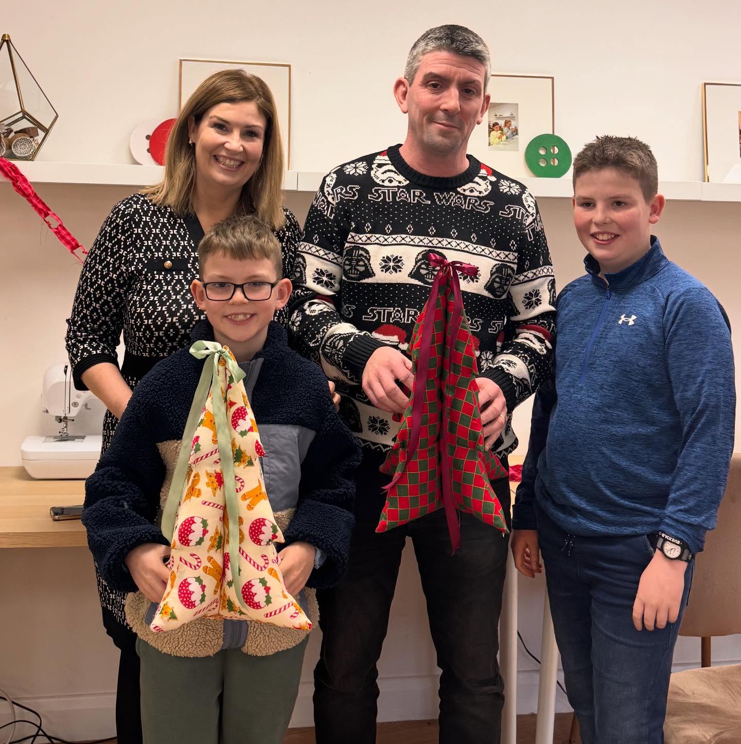 Christmas has officially begun at Sew Ready! ✨🎄
We started the festive season with our very first Parent & Child Christmas Class, and what a heart-warming start it was! 💞
This is exactly what Christmas is all about: making memories together, sharing creativity, and celebrating those special moments as a family. And what better way to begin than by crafting your very own festive fabric Christmas tree? 🌟
A huge well done to everyone who joined us! It was such a joy to see kids and parents sewing side by side, learning together, laughing together, and creating something truly magical.
Don’t miss out on next weeks sewing special where we will be sewing cute fluffy reindeer teddies 🦌
- - -
#sewready #parentandchildclasses #christmassewing #festivities #Christmastime