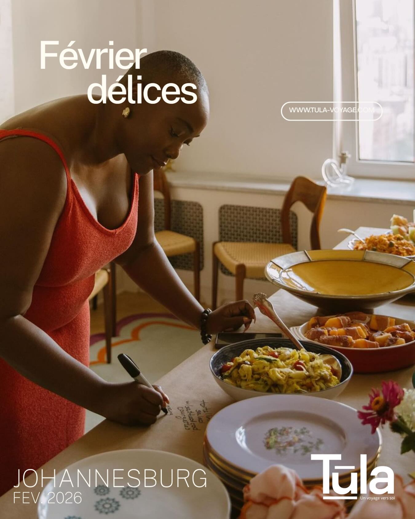 Et si février avait la saveur d’un matin lent, d’un repas sans urgence, d’un moment qui nourrit autant le corps que l’âme ?
TŪLA, c’est aussi ça: retrouver du goût .
#Tula #VoyageSensoriel #FemmeQuiVoyage #BienEtreFeminin #RetraiteAfrique