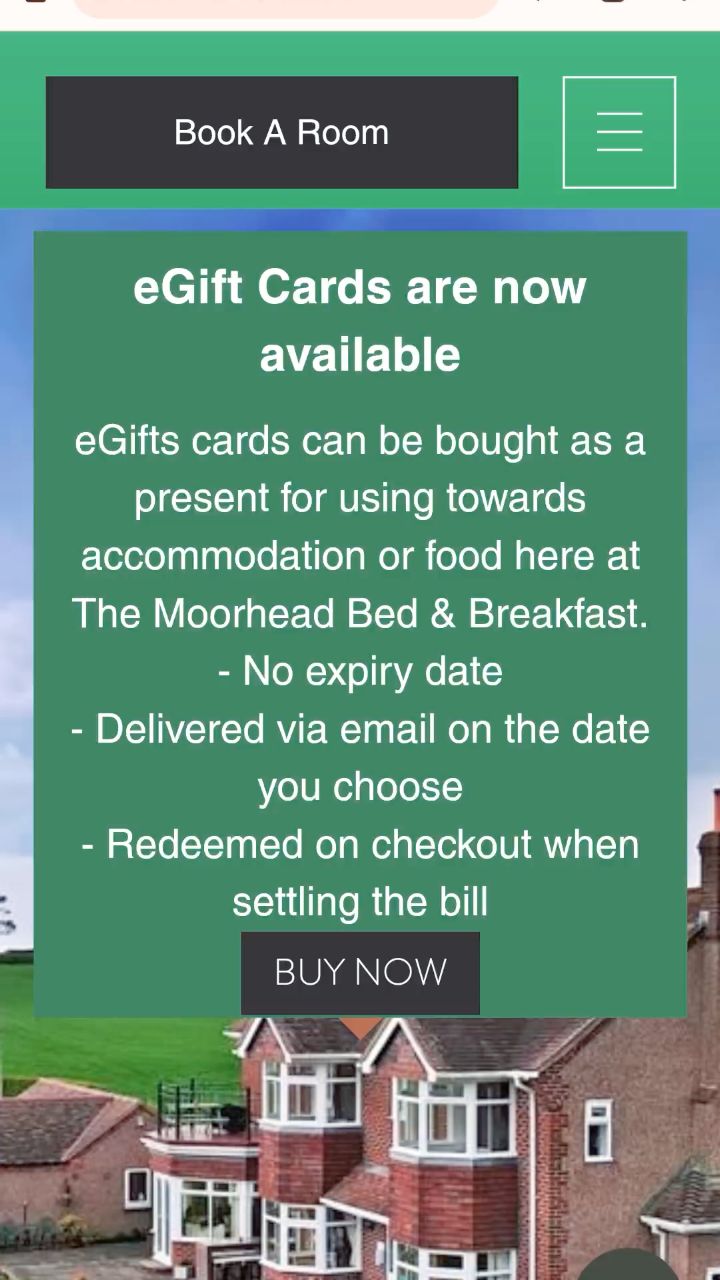 Still searching for the perfect Christmas gift? ๐ Don't forget we offer gift vouchers!
Visit www.themoorhead.co.uk to buy now ๐๐ก
#bedandbreakfast #countryside #christmas #giftideas #giftvoucher