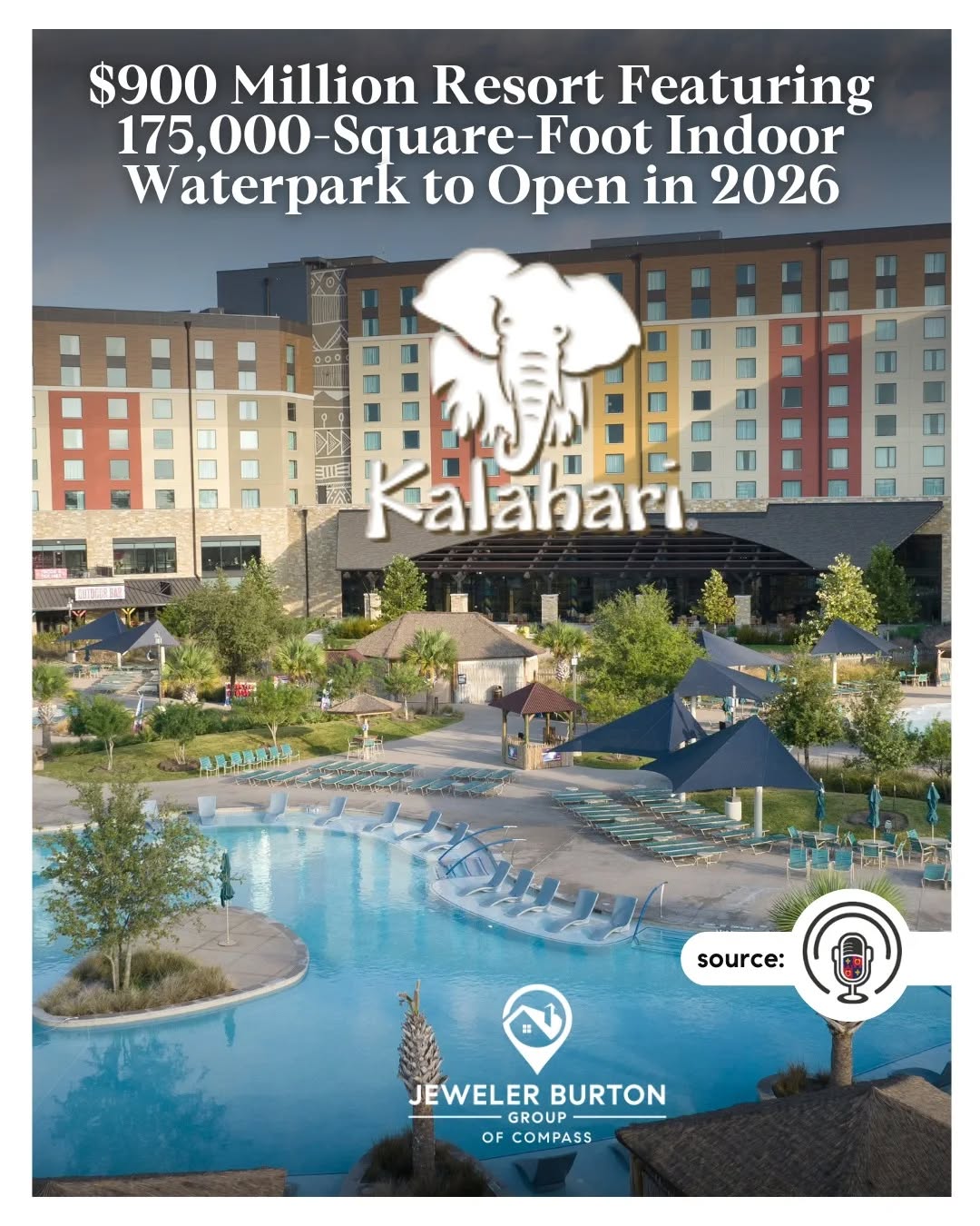 Big regional news: a $900 million resort featuring a 175,000-square-foot indoor water park is slated to open in 2026. The project includes hundreds of hotel suites, a large convention center, and year-round attractions designed to draw visitors from across the Mid-Atlantic.
With Six Flags America and Hurricane Harbor scheduled to close after the 2025 season, this new development fills a major gap in family entertainment for the region — and signals continued large-scale investment in the DMV as a destination market.
Full story:
https://mocoshow.com/2025/08/16/900-million-resort-featuring-175000-square-foot-indoor-waterpark-to-open-in-2026/
#JewelerBurtonGroup #CompassDMV #DMVDevelopment #RealEstateTrends #LocalGrowth #DMVLiving #RegionalInvestment #MarketWatch #CommunityNews