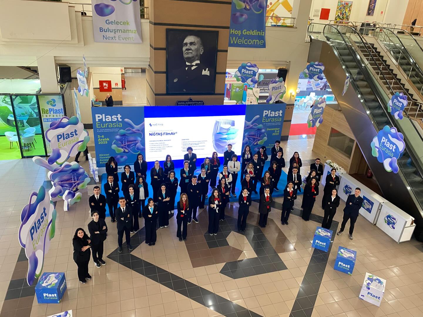 Plast Eurasia 2025 Ekibimiz⭐️🙏🏻
#fuar #plastikfuarı