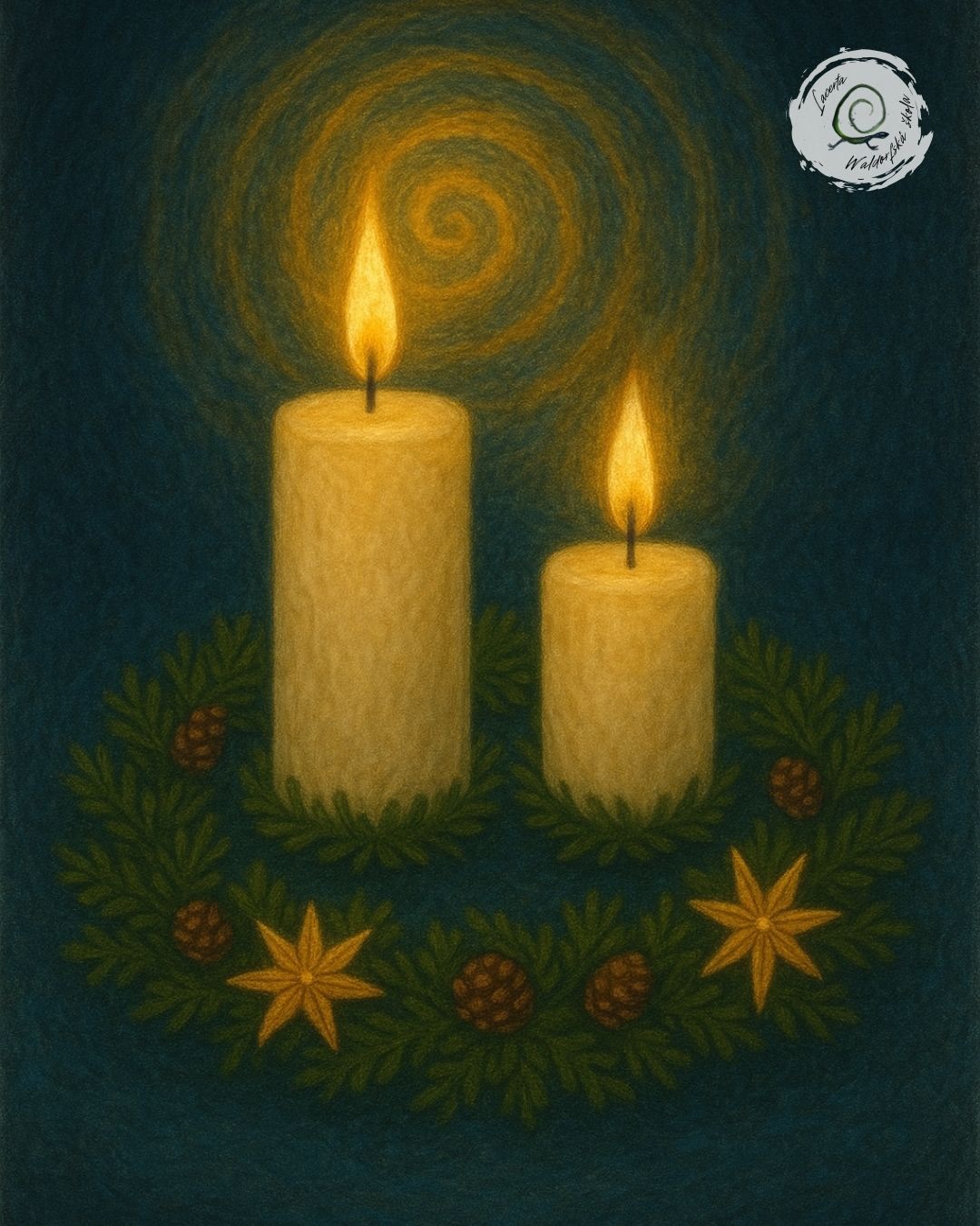 Druhá adventní neděle 🕯️🕯️
S přibývajícím světlem se náš krok stává jistějším. Druhá adventní svíčka nám připomíná sílu spojení – s druhými lidmi, s přírodou i s tím, co nás přesahuje.
Ve waldorfské škole děti prožívají tuto etapu skrze příběhy o lidské dobrotě, společné zpívání a drobné činy pomoci. Každý z těchto okamžiků rozvíjí schopnost soucitu, laskavosti a vnitřní síly.
Ať druhé adventní světýlko přinese do našich domovů teplo, vzájemnost a radost ze sdílení.
Nechť rozzáří to, co se pomalu probouzí v našem nitru.