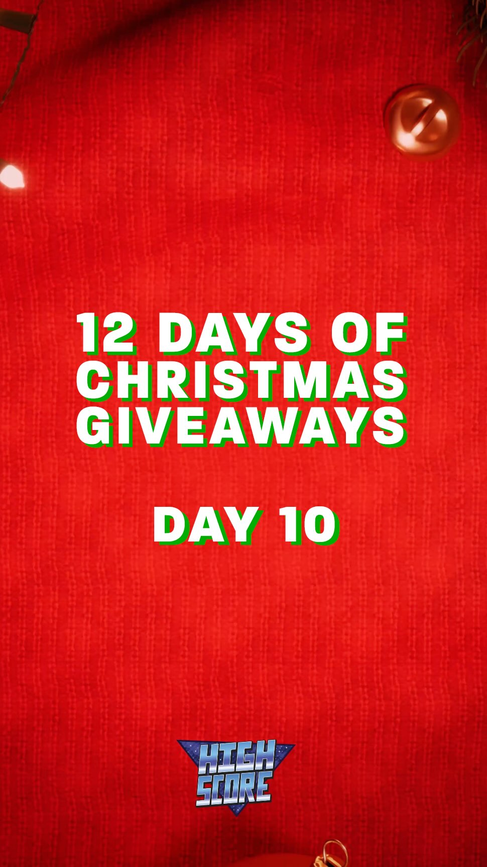 🎁 12 DAYS OF CHRISTMAS GIVEAWAYS - DAY 10 🎁
Today’s prize is a whopping £100 gift card! Treat yourself, the kids, or the whole family — the choice is yours. Enter now and make your holidays even brighter!
How to enter:
1️⃣: Like and share this post to your stories
2️⃣: Share this post with 2 friends!
Entries close at Midnight on Sunday 4th January, and winners will be contacted on January 5th through our official channels. Good luck!