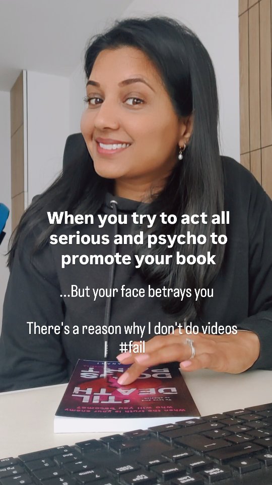 There's a reason why I don't do videos....
#Indieauthorlife #domesticthrillernovella