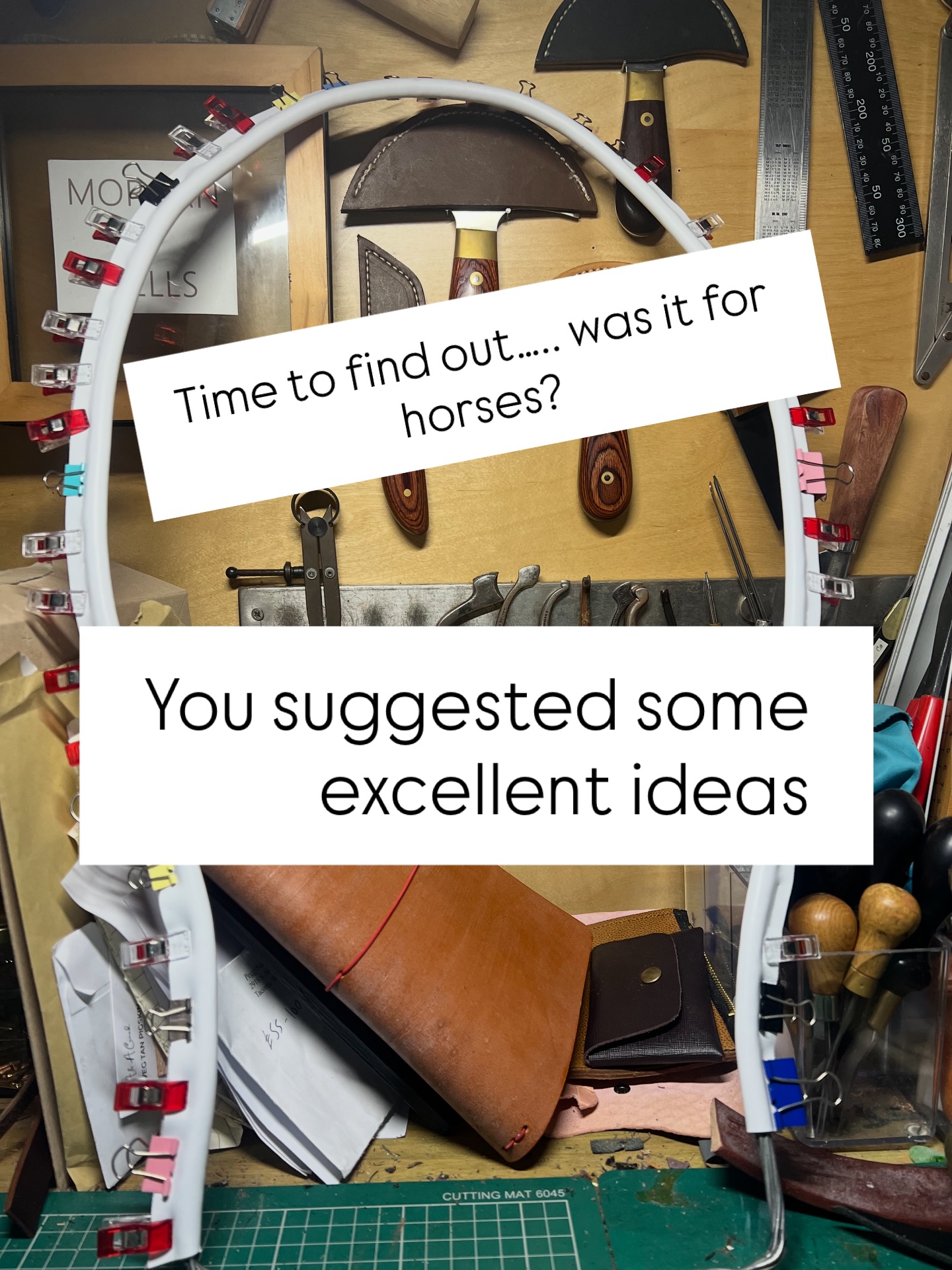 Time to reveal what this important object is and what it’s used for!
The guesses were brilliant but it’s nothing to do with horses!
🚂
This is a traditional railway token hoop used for exchanging single-line tokens between the signalman and the locomotive crew.
The handle is white to make it highly visible against steam, smoke, and the dark body of the engine, ensuring the driver can clearly see and safely catch the hoop during handover. This visibility is crucial for preventing missed exchanges, avoiding delays, and maintaining the strict safety system that ensures only one train occupies a single-track section at a time.
Its distinctive design makes it an essential piece of equipment in heritage steam railway operation.
It’s been an honour to make these token hoops and to preserve the traditions our country was built upon.
With thanks to @worthvalleyrailway for the commissioned pieces. 🚂
They’ve also got some brilliant Christmas events on so do check out their website https://kwvr.co.uk/events/
#steamrailway #heritagerailway #tokenhoop #trainhistory #railway