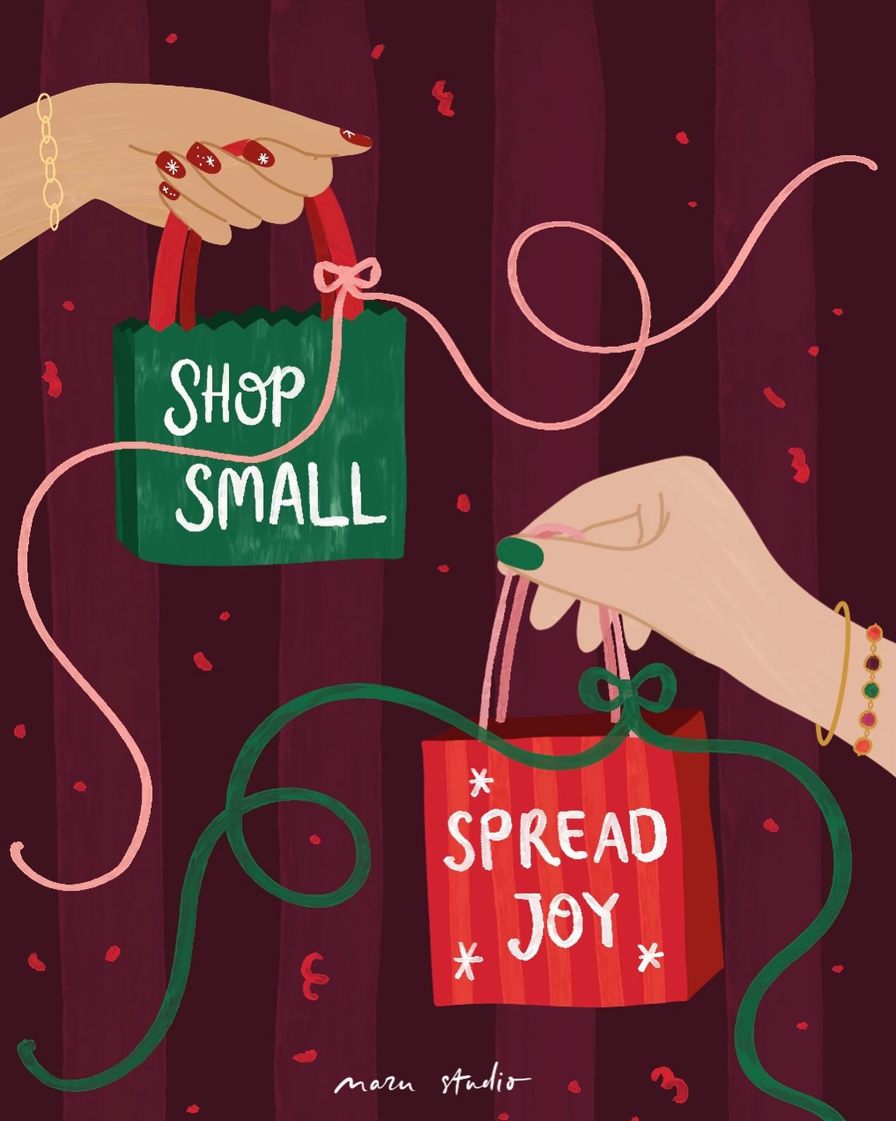 Bu yฤฑlbaลฤฑnda sadece kรผรงรผk iลletmelerden hediye alacaklar burada mฤฑ? ๐๐ปโโ๏ธ
Bรผyรผk markalarฤฑn doฤaya, topluma, siyasete ve hayatฤฑmฤฑzฤฑn diฤer her noktasฤฑna nasฤฑl temas ettiฤinin farkฤฑnda olarak, bu sene tรผm hediyelerimi kรผรงรผk iลletmelerden alacaฤฤฑm ben; kendisi de bir kรผรงรผk iลletme yรผrรผten bir tasarฤฑmcฤฑ olarak baลka tรผrlรผ dรผลรผnmem de mรผmkรผn deฤil zaten ๐๐ปโโ๏ธ
Bu illรผstrasyonu tรผm kรผรงรผk iลletmelerin kendilerini ve รผrettikleri รผrรผnleri tanฤฑttฤฑฤฤฑ bir pano olarak hayal ettim, herkes kendini tanฤฑtsฤฑn veya sevdiฤi iลletmeleri buraya yazsฤฑn ve birlikte keyifli, bol kazanรงlฤฑ, mutlu mรผลterilerle dolu bir sezon geรงirelim โค๏ธ
.
#shoplocal #shopsmall #christmasseason #giftingseason #kรผรงรผkiลletme #kรผรงรผkiลletmeleredestek