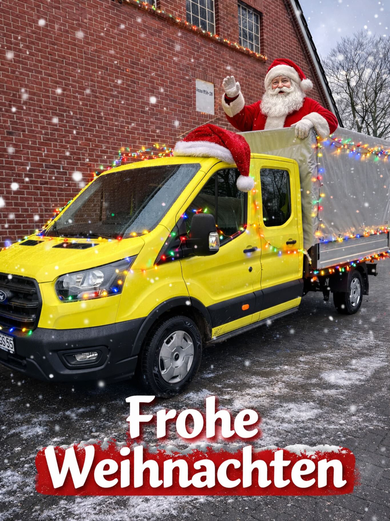 🎄✨ Frohe Weihnachten & schöne Festtage! ✨🎄
Wir wünschen all unseren Mitarbeiterinnen und Mitarbeitern sowie Kundinnen und Kunden ein frohes Weihnachtsfest, erholsame Feiertage und einen guten Start ins neue Jahr.
Ganz besonders freuen wir uns, dass wir pünktlich zu Weihnachten unser neues Fahrzeug in Empfang nehmen durften – bereit für viele Einsätze im neuen Jahr 🚚🎅
Vielen Dank für den großartigen Einsatz, das Vertrauen und die angenehme Zusammenarbeit im vergangenen Jahr!
#saathoff #saathoffgalabau #frohesfest #weihnachten #schönefesttage
