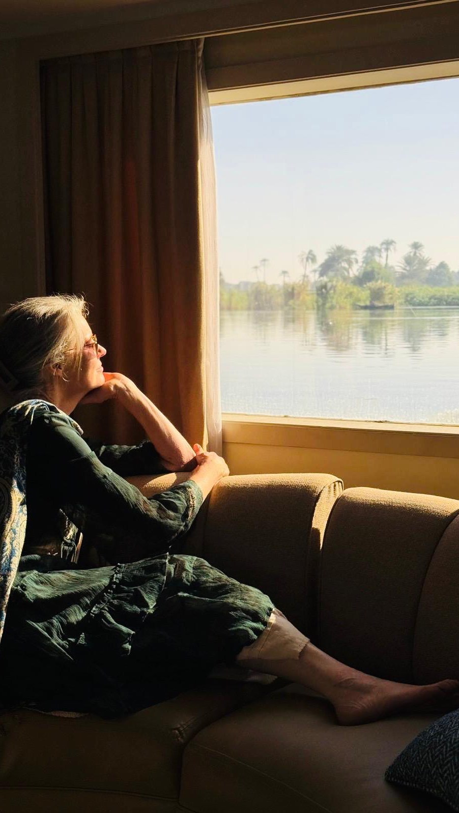 Sailing the Nile, holding both the beauty and the becoming.
This pilgrimage is shaping me —
softly, honestly, deeply.