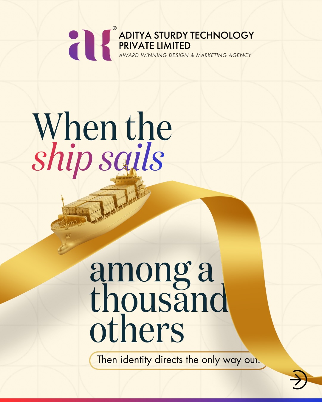 Every strong brand begins with a clear vision ⚓️
For Bannocks Shipping, we reimagined the logo and brand identity from the ground up.
Everything- the logo, colors, and visual language all were planned to reflect strength, trust, and global movement.
A brand built to stand tall across ports, containers, and continents 🌍
Crafted with love by : adityak.com
Aditya Sturdy Technology Pvt. Ltd. Team 🏆
#adityasturdytechnology #adityakhakhria #branding #logodesign #vishvakhakhria