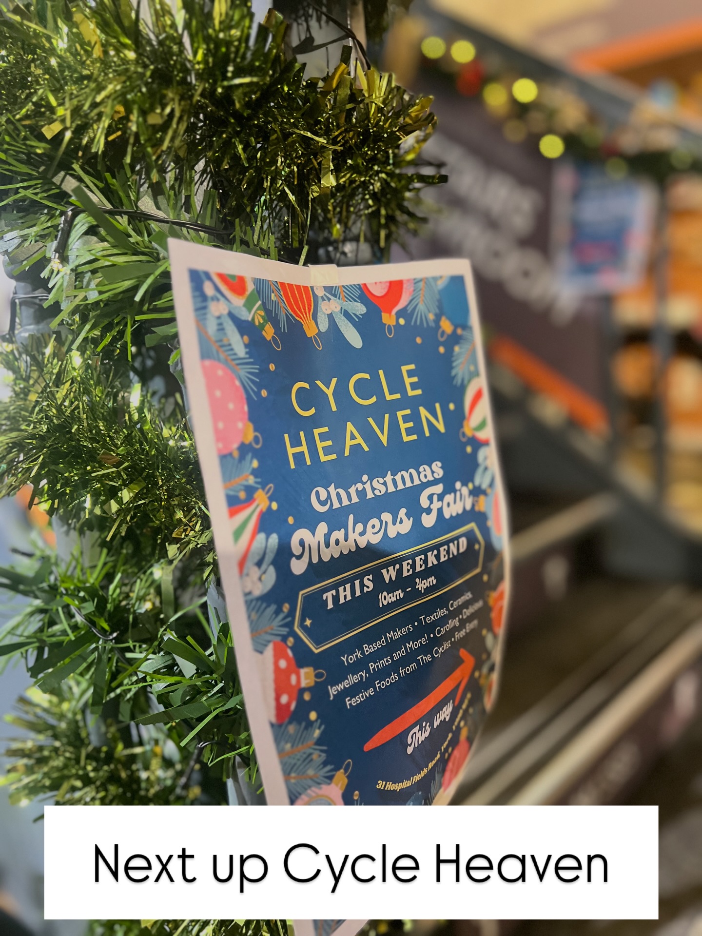 My next favourite Small Business for Small Business Saturday @smallbizsatuk is the brilliant @cycleheavenyork! 🚲💙
They first opened in 1993 and have grown into a real York staple — expanding into a larger store, adding a bike fitting and therapy suite, and hosting the fantastic @thecyclistyork café. The café keeps things properly local too, with bread from @doughyork and coffee from @dancinggoatcoffee. A whole network of independents supporting each other — exactly what today is all about! ✨
Today they also hosted a wonderful Christmas Makers Fair, bringing together loads of local artists and makers. And it was such a treat — for once! — to be on the buying side of the table. 🎄🛍️
Before returning to leatherwork, I worked for a sustainable transport charity, encouraging families to walk and cycle to school. Cycle Heaven were always incredibly supportive, and their community spirit still shines just as brightly. 💚
So here’s to Cycle Heaven — for their expertise, kindness, and wholehearted commitment to York’s cycling and creative community. If you haven’t visited yet, today’s the perfect day to show them some love. 🚲☕🍞
#SmallBusinessSaturday #SmallBusinessSatUK #ShopSmall #YorkUK #SupportLocal #IndependentYork #yorkcycling