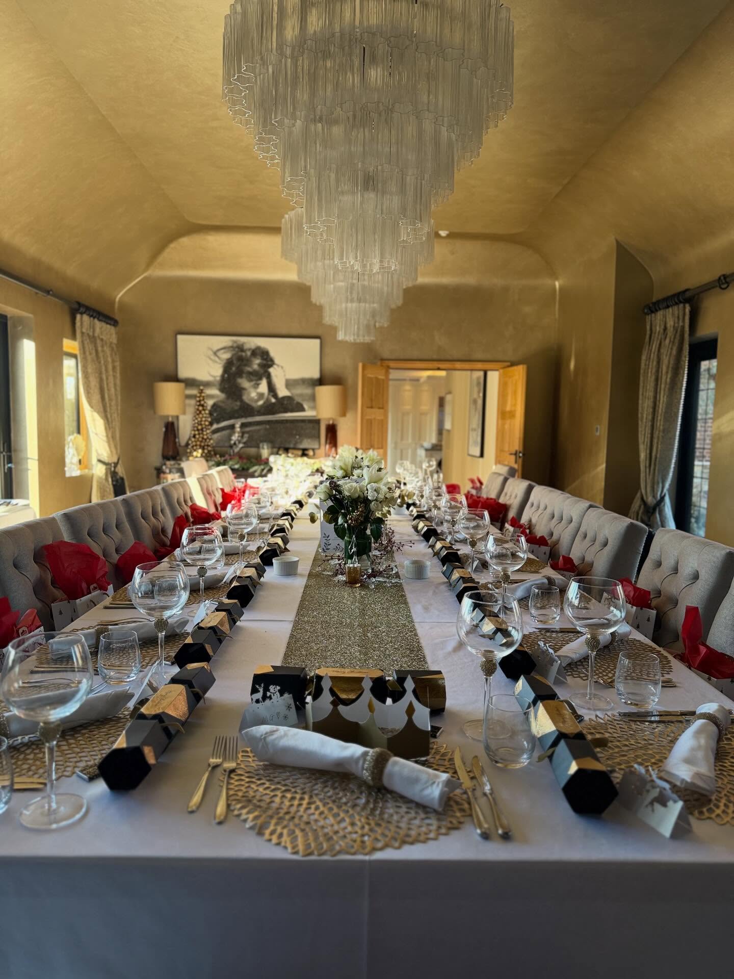 Now this is how to do Christmas lunch properly ! #privatechef #personalchef #table