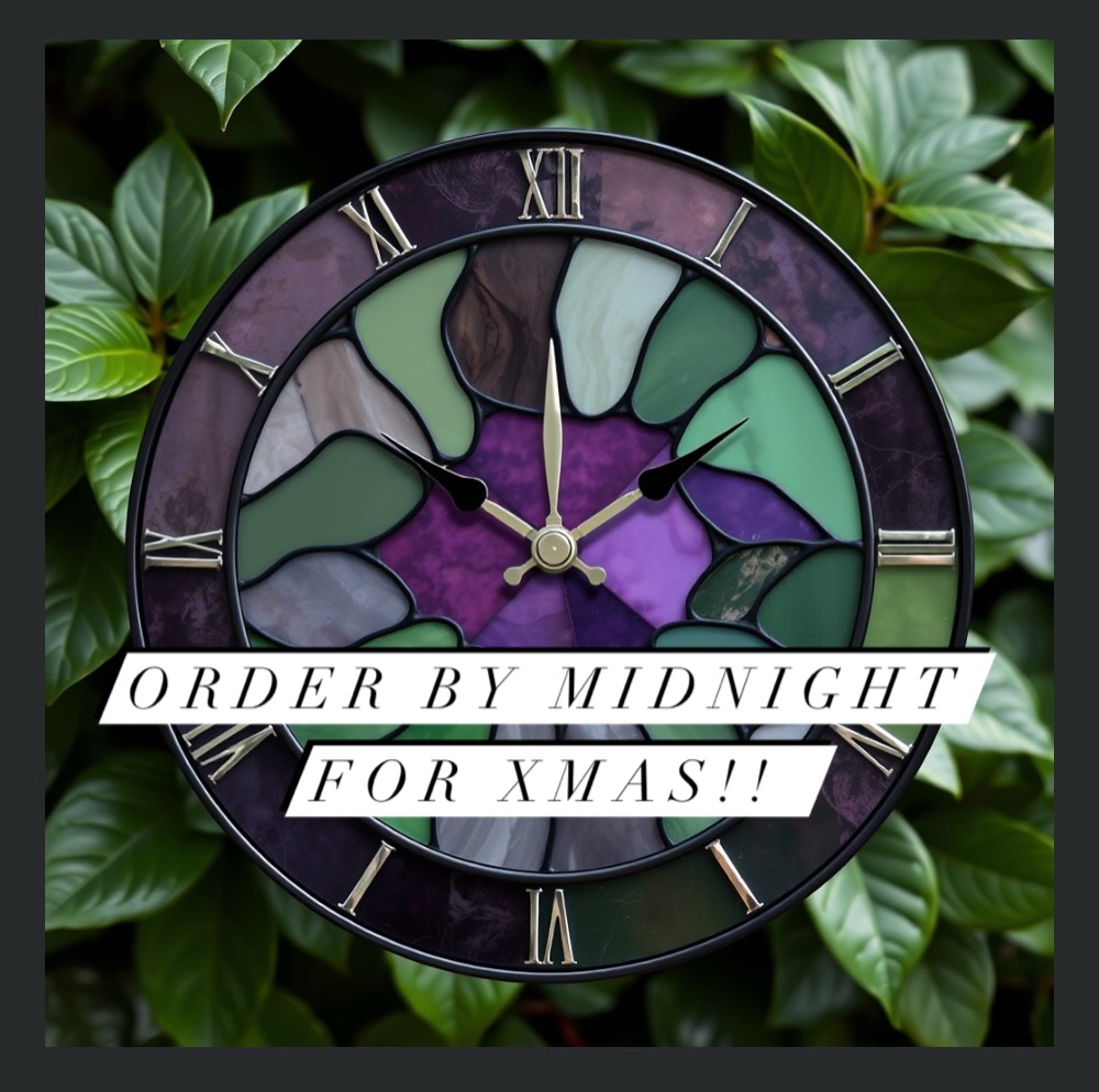 Don’t Miss Out...
Are you still looking for a unique and lovingly handcrafted gift for someone special?
The deadline to order items that are ‘in stock’ on my website for delivered in time for Christmas is MIDNIGHT TONIGHT (Wednesday 17th December)! Limited availability, so be quick…..
Remember E-gift cards are also available and can be used towards any piece of stained glass art or workshops.
Follow the link in my bio to go directly to the ‘in stock’ collection…..
#ChristmasShopping #ChristmasGifts #UniqueGifts #GlassArt #Presents #LastminuteGifts #StainedGlass #Bespoke #Mountains #Lakes #LakeDistrictArt #LakeDistrict #Cumbria #GlassArtist #Craft #Handmade #Shoplocal #independentbusinesses #ShopSmall
@rheged_centre @craftsmenatthepriory @edenvalleyartisticnetwork @cumbrialifemag @arts_cumbria @make_it_at_market @ivymakersguild @hare_hill_barn @visitkeswick