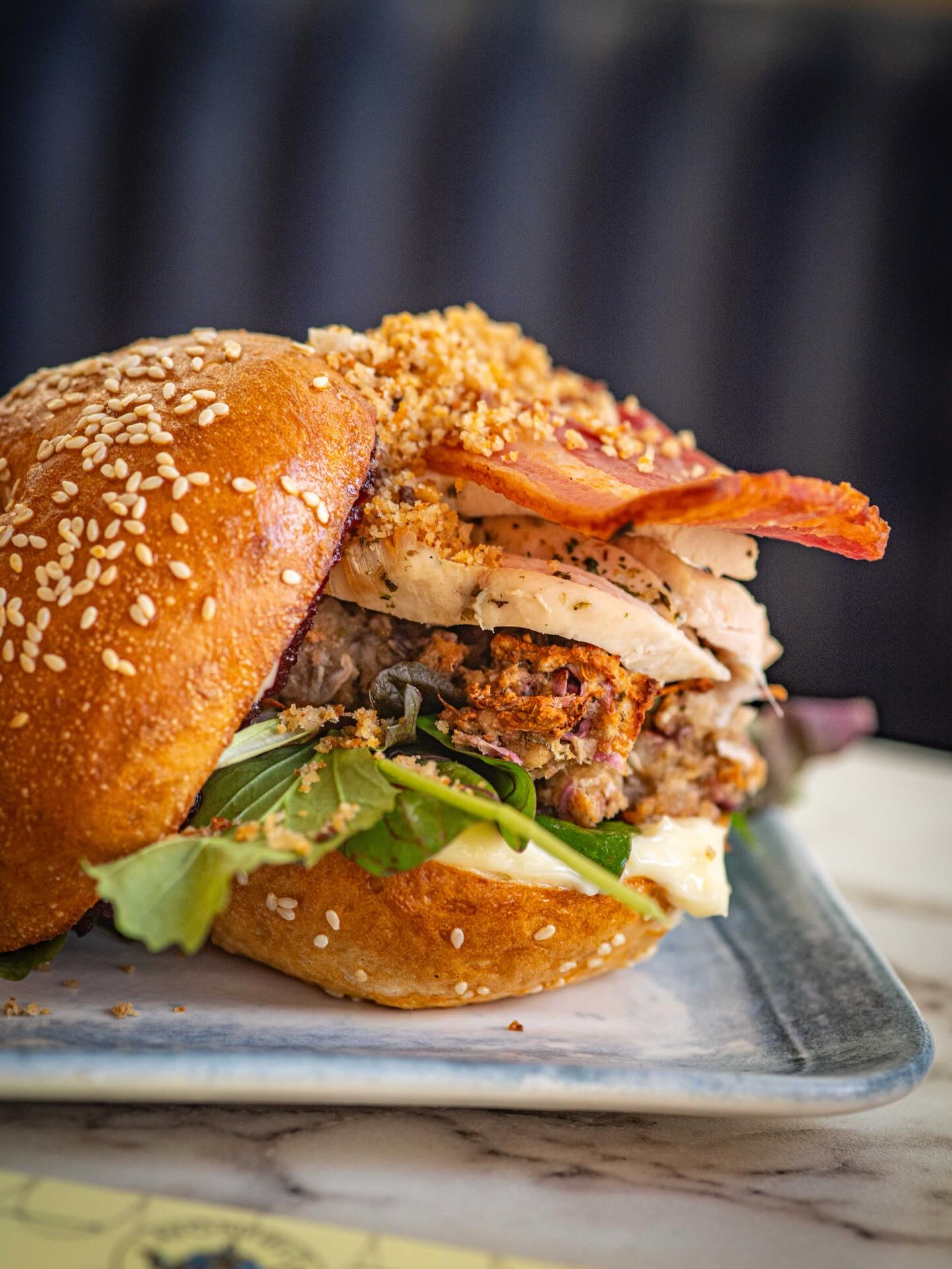 🎅✨ Meet Our Festive Special: The Fat Santa Bagel! ✨🎅
Packed with all the Christmas classics — turkey, cranberry, fresh leaves, creamy mayo, stuffing, and crispy streaky bacon — this beauty has been an absolute star in our festive afternoon teas… so we decided it deserves its own moment on the specials board! 😍🥯
If you’re looking for the perfect taste of Christmas in a bagel, this is it.
Happy 2nd December everyone 😋🎄❤️
