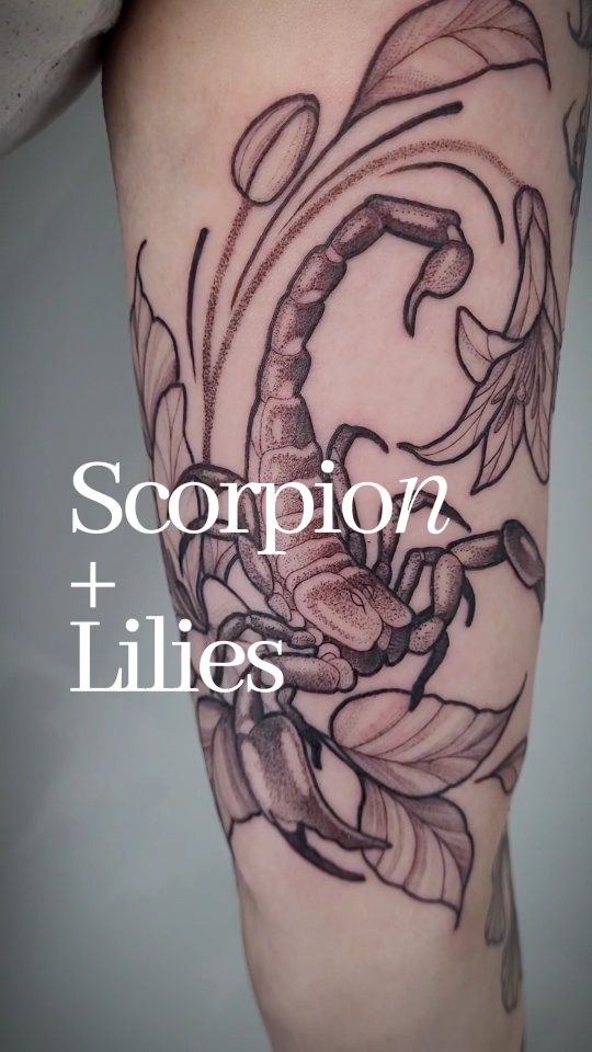 More of a bold and stylized flow for this scorpion and lily piece! We were so happy with how the placement worked out.
Thank you! โก
#scorpiontattoo #lilytaytoo #blackworktattoos #tattoo #tattooartist #abbotsfordtattooartist #fraservalleytattooartist #vancouvertattooartist #vancouverislandtattooartist #abbotsford #fraservalley #comoxvalley #courtenaybc #nanaimo #campbellriver #bc #canada #vancouvertattoo