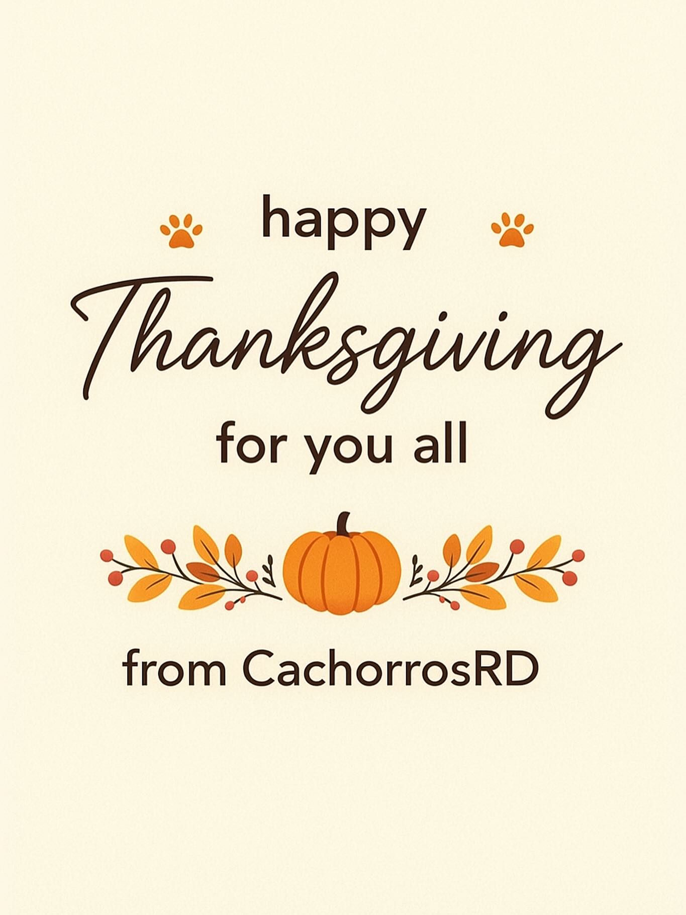 Hoy damos gracias por ustedes y por cada perrito que ha encontrado un hogar lleno de amor. 🐶🧡
Today we give thanks for you and for every puppy that has found a loving home. 🐶🧡