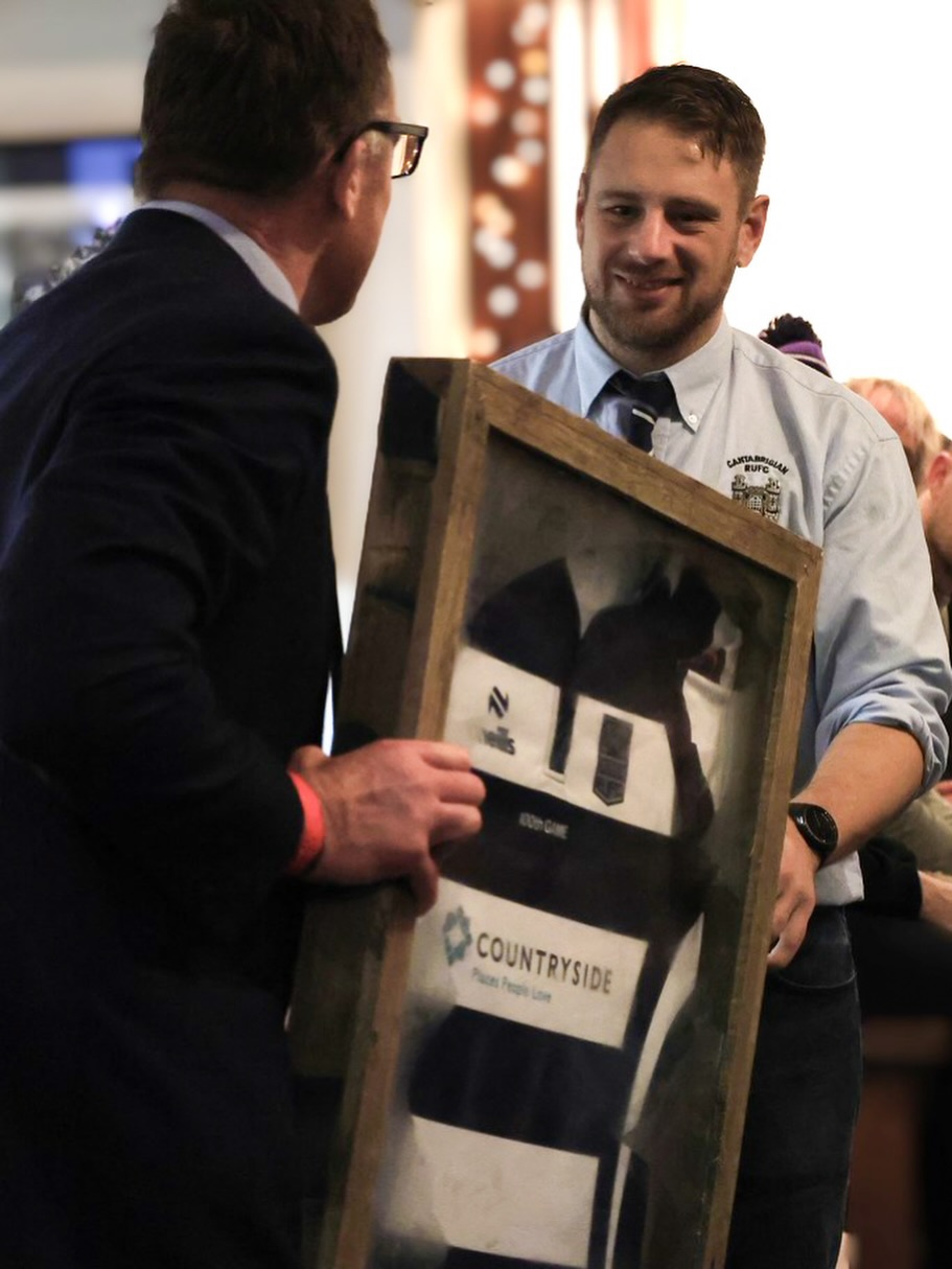 💥100 CAPS ANNOUNCEMENT💥
At yesterday’s game Ben Tozer @tozerben was awarded his 100 caps shirt…this is huge for our club, and huge for Ben, this means years of unwavering commitment, of turning up for your team and giving it your all. Ben you are a huge asset to our club, loved on and off the pitch!
Thank you for everything everything you have contributed to Cantabs 💙🤍💙
📸 Dal Chauhan
#rugby #rugbyunion #rugbyteam #team #cantabs #cantabsrugby #socialrugbyincambridge #100caps #cambridge