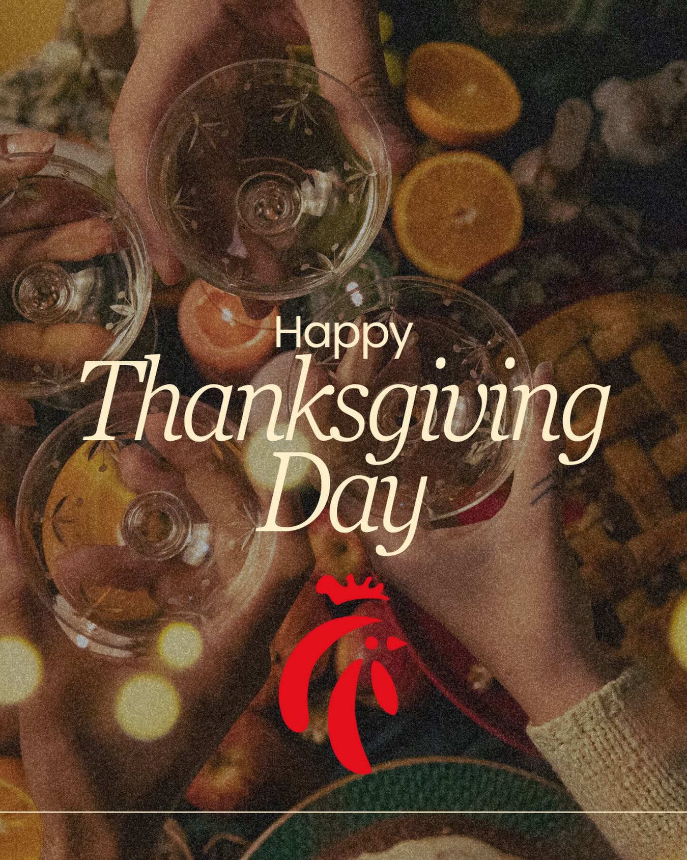 Today we pause to give thanks for community, good food, and the people who make it all worthwhile, YOU. 🍽️🧡
Wishing you a warm, joyful, and delicious Thanksgiving surrounded by loved ones.