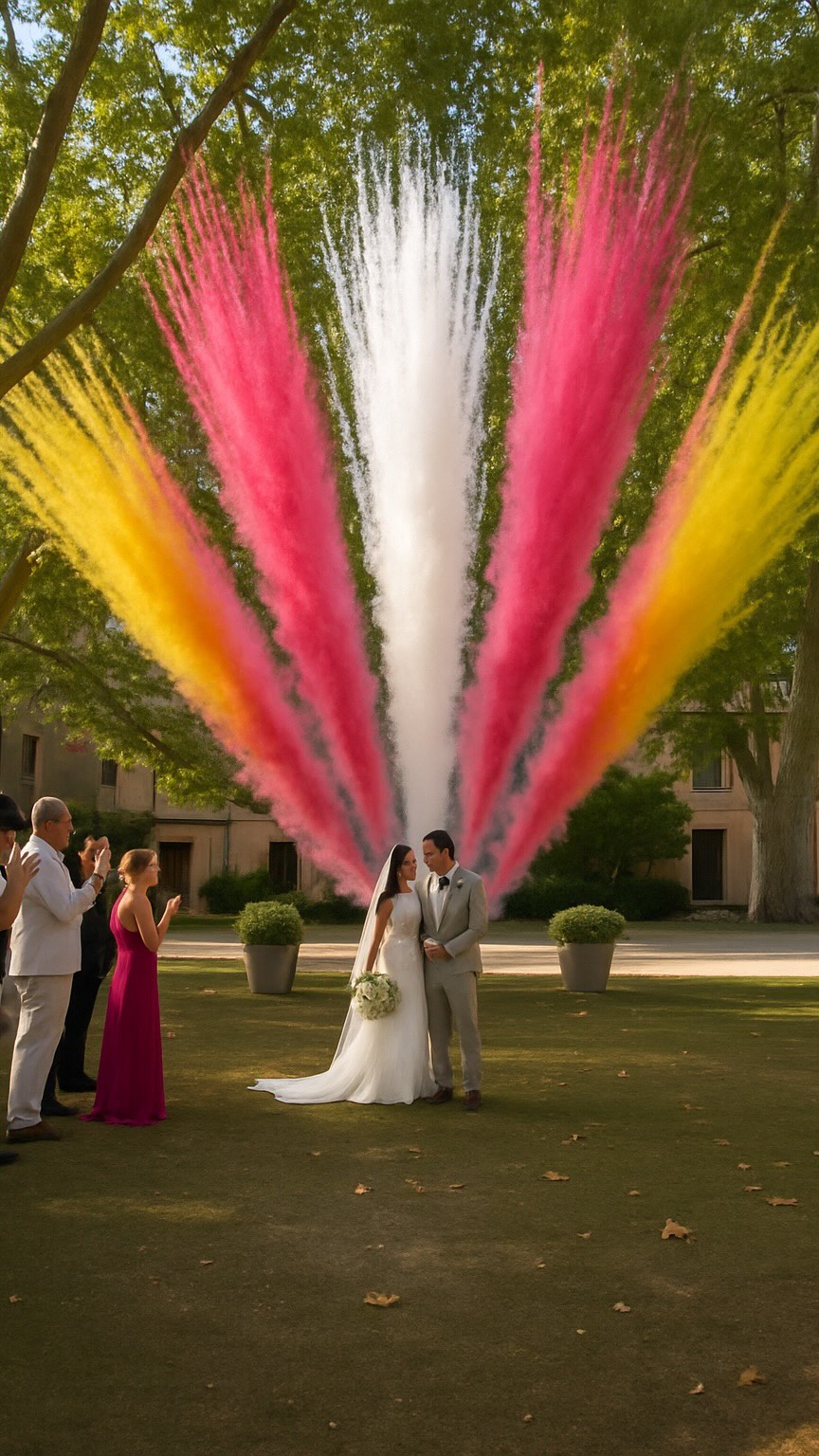 Un moment unique, une émotion incomparable.
Découvrez nos feux de poudre colorée, la signature Poudre d’Éclat Events ✨
Un tir intense, vibrant, des couleurs éclatantes et une mise en scène qui transforme votre entrée, votre ouverture de bal ou tout moment fort en souvenir inoubliable.
Couleurs au choix | Mise en scène personnalisée | Plan drone offert selon météo
2026 se remplit très vite
Réservez dès maintenant pour garantir votre date !
✨ Parce que votre moment mérite un éclat extraordinaire. #mariage #feuxdepoudre #feuxdejour #poudrecolorée #animationmariage #entredesmaries #momentmagique #evenementiel