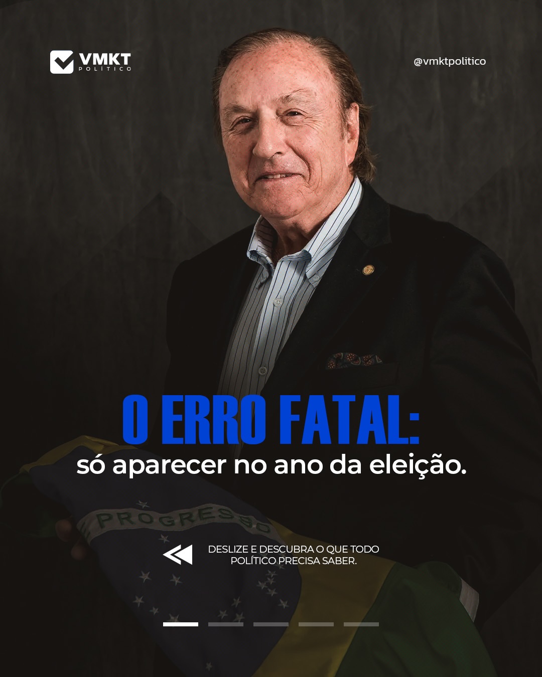 A verdade que poucos candidatos percebem:
Enquanto muitos deixam para “arrumar a casa” no ano eleitoral, o eleitor já está formando opinião, criando preferências e definindo quem merece confiança.
E confiança não nasce em 45 dias. Nasce na pré-campanha.
Quem espera o ano da eleição descobre, tarde demais, que já entrou no jogo perdendo.
👉 Deslize o carrossel e entenda por que só aparecer no ano da eleição é um erro fatal.
Acompanhe a VMKT POLÍTICO para comunicar com propósito, estratégia e resultado.
#MarketingPolitico #EstrategiaEleitoral #VMKTPOLITICO #PréCampanha #PosicionamentoDigital #NarrativaPolitica #CampanhaEstrategica #contagem #betim #belohorizontemg