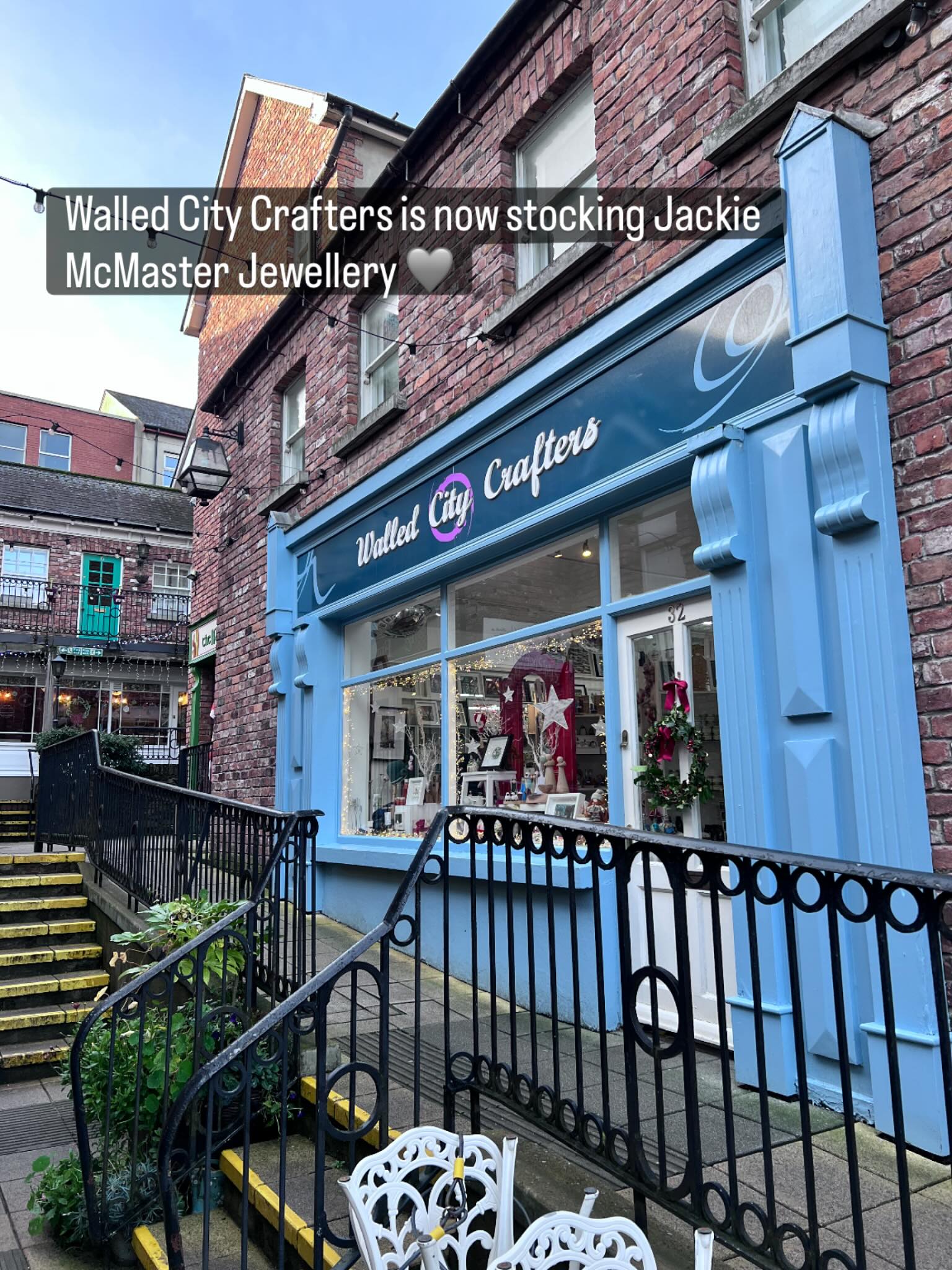 Day trip to Derry this week to deliver lots of Flow range Jewellery to the lovely Naimh @walledcitycrafters. A real treasure trove in a beautiful location in The Craft Village!
🩶🎁
#handmadejewellery #oneofakindjewellery #ndccmakers