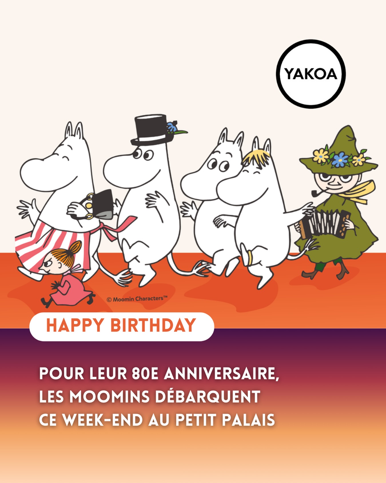 Pour fêter leurs 80 ans, les Moomins 🦛 s’installent au Petit Palais le temps d’un week-end unique. L’occasion parfaite pour venir rencontrer ces personnages adorés et plonger dans leur univers plein de douceur et de fantaisie. Au programme : les mascottes vous accueillent pour un moment convivial, des épisodes de la série animée sont projetés, un comédien vous raconte leurs aventures, et un atelier de coloriage entièrement dédié aux Moomins vous attend.
C’est une sortie idéale pour toute la famille, qui permet aussi de découvrir un peu de l’hiver finlandais et de prolonger la visite avec l’exposition Pekka Halonen, Un hymne à la Finlande (Entrée payante pour cette exposition).
Nés de l’imagination de la grande autrice finlandaise Tove Jansson, les Moomins font partie des personnages les plus connus du Nord.
L’événement dédié aux Moomins est gratuit et accessible librement, dans la limite des places disponibles, les 6 et 7 décembre 2025, de 13 h 30 à 17 h.
Entre rencontres, contes, dessins et animations, tout est réuni pour passer un moment chaleureux et repartir avec un petit bout de la Vallée des Moomins.
———————
📍Petit Palais - Musée des beaux-arts de la Ville de Paris
2 avenue Winston-Churchill, Paris 8e
Les 6 et 7 décembre 2025, de 13h30 à 17h
Événement est gratuit et accessible librement, dans la limite des places disponibles.
#moomins #moominsday #petitpalais #activiteenfant #pariswithkids #familyinparis #parisenfamille #parisavecenfants