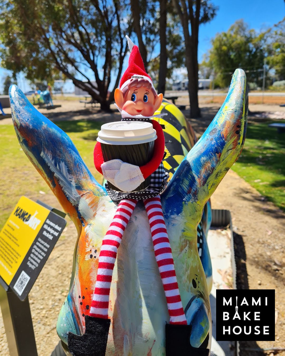 Feeling festive? Our Elf on the Shelves are BACK from tomorrow… and they're ready to cause chaos across all 5 Miami Bakehouse locations!
From sneaky snacks to cheeky surprises, our mischievous little elves have big plans this Christmas. Bring the kids, join the fun, and see what they gets up to next!