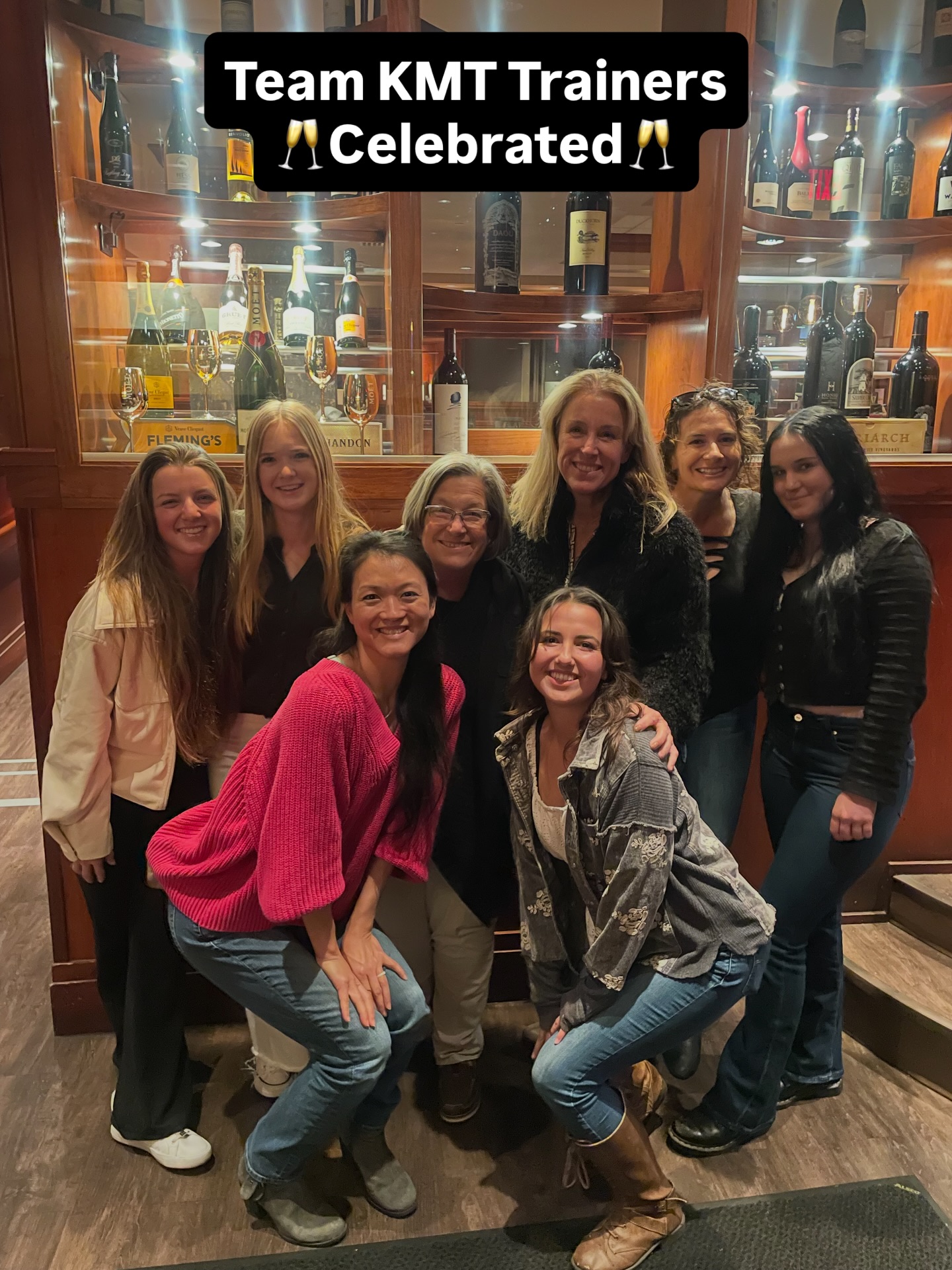 It was a night to celebrate all of our Team KMT trainers on a great year! Thank you all for being so awesome…#grateful