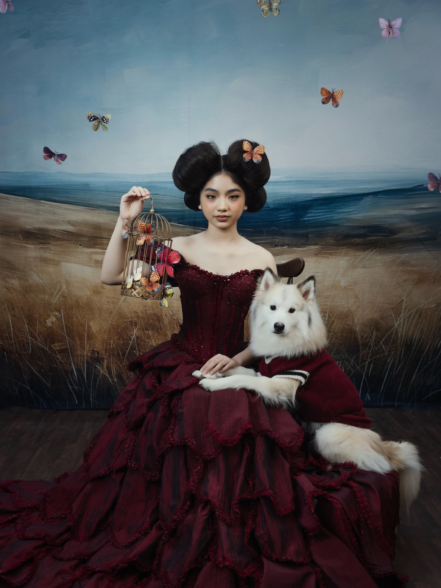 When the process of creating makes you feel alive, inspired and seen.
thank you to everyone in i am abi team for supporting me in achieving this series.
model: @sadievivienne
gown: @enchantrail.gowns
hair and make up: @glamartistbojane / @keighdy_hair
prod design: @iamjosephcoo
#fineartphotography #photoshoot #creativephotoshoot #portraits #photoshop