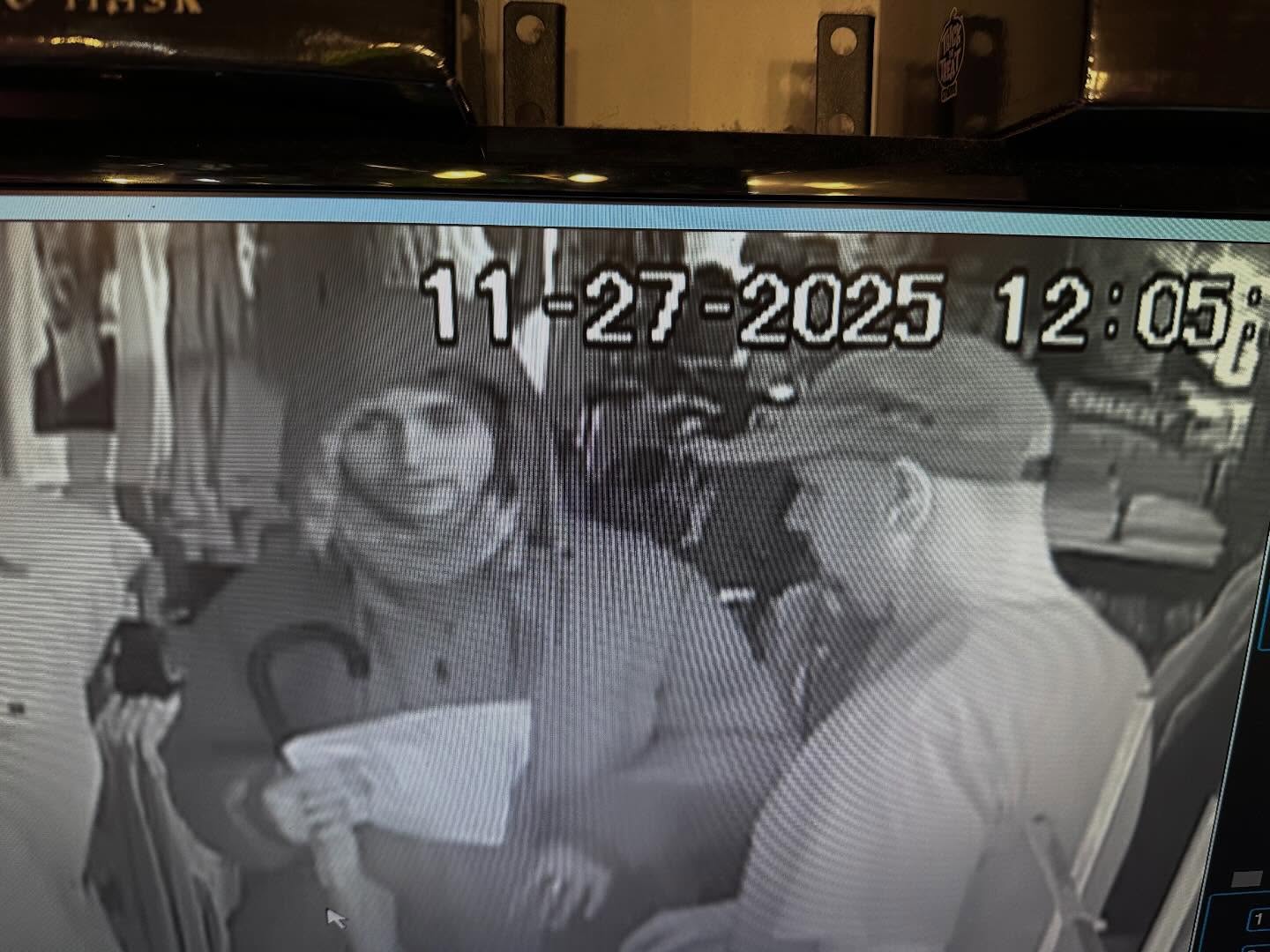 Hey business fam. Look out for this butthole. Caught him stealing toques in here. Headed westbound after. Puppy little cus. Keep your eyes open and be safe.