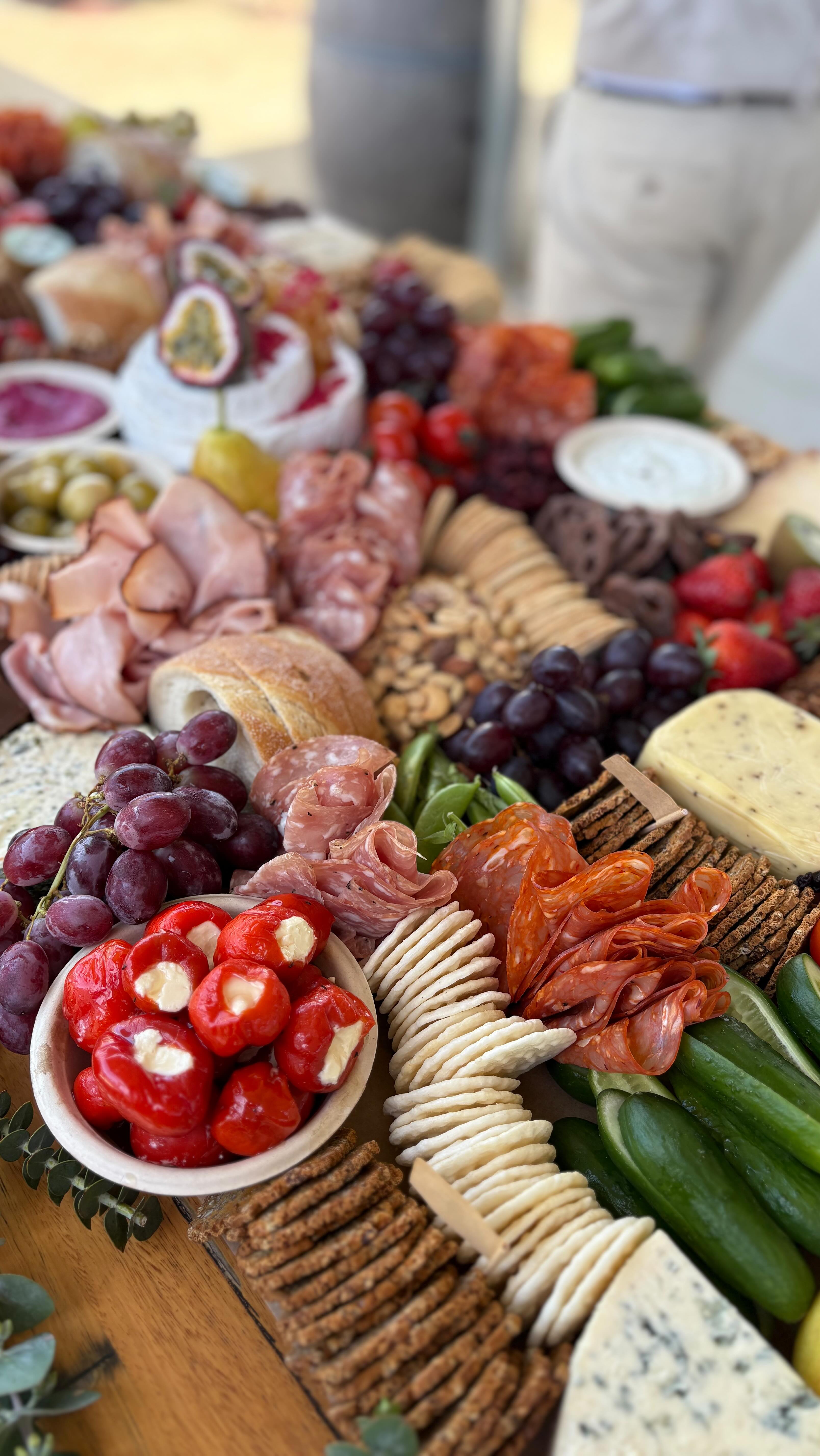 Love how it comes together so nicely 🩵💙
.
.
.
.
.
@thegurdieswinery
#weddings #gippslandweddings #wedding #grazingtablesandcheeseboards #grazingtables #grazingboard #grazingplatter #morningtonpeninsulabusiness #grazingplatter #morningtonpeninsulabusiness #charcuteriebox #grazingplatterboards #gippslandcatering #phillipislandcakes #phillipislandcatering #grazingplatter