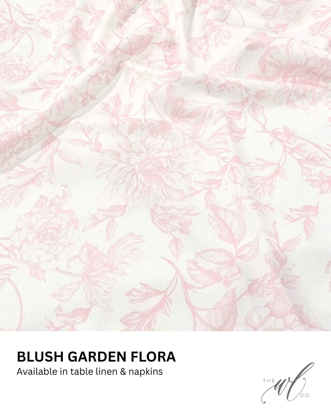 NEW swatch alert ๐ธ
Say hello to Blush Garden Flora. The soft, romantic print your tables have been waiting for. We love a printed moment and are so excited to keep growing our printed collection with designs like this! โจ
#TheWeddingLinenCompany #PrintedLinens #FloralLinen #WeddingLinens #EventDesign #TabletopInspo #BlushTones