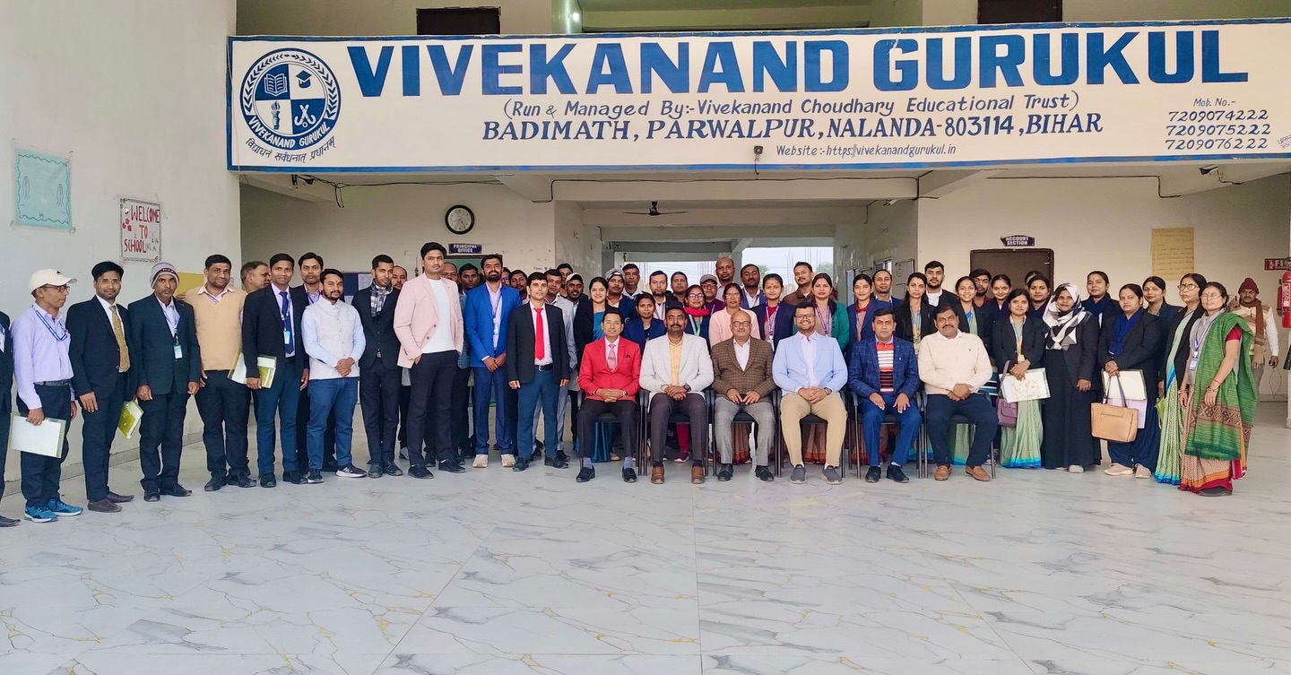 Teachers training conducted @vivekanandgurukul00 Over 60 teachers and 4 principals attended this.