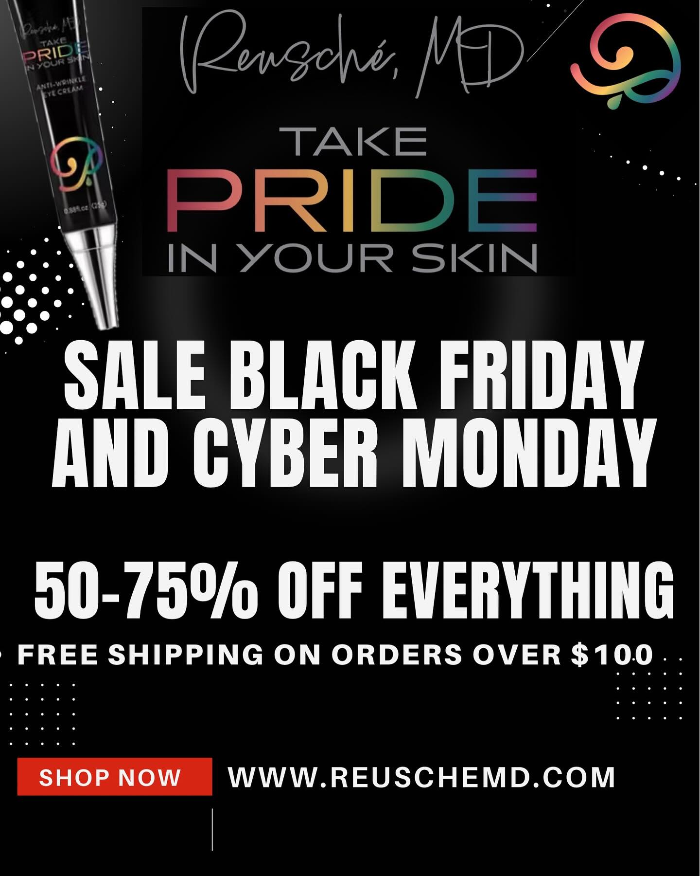 Great stocking stuffers! Save now through cyber Monday on some high end, feel good, skin care!
Visit us now! No coupon code needed just shop and save!