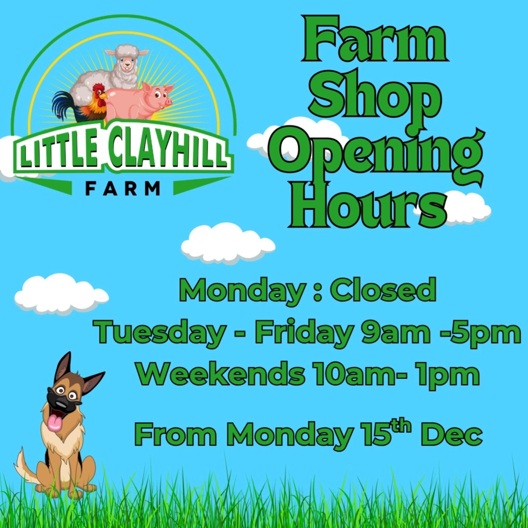 Winter Opening hours for the farm shop #farmshop ##café