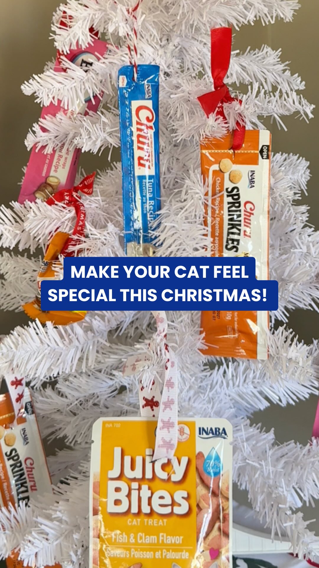đŸ Warning: this may cause cats to attack the Christmas tree!
Share this with a friend who has a cat đ
#ChuruChristmas #CatmasTree #SpoilThatCat #FestiveAndFeline