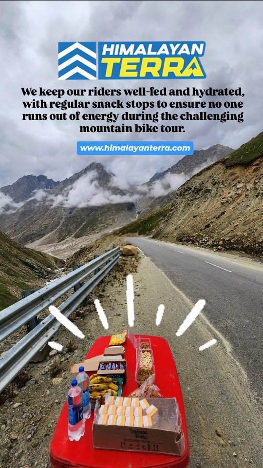 We keep you well-fed, hydrated, and ready for every climb. Sign up for our 2026 Himalayan mountain biking adventure today. - www.himalayanterra.com
#HimalayanTerra #mountainbiking #adventures #himalayas #india #rideout #mountainbikeadventures #exploremore #hydrateordie #manalı #leh #zanskar #spiti #cyclinglife