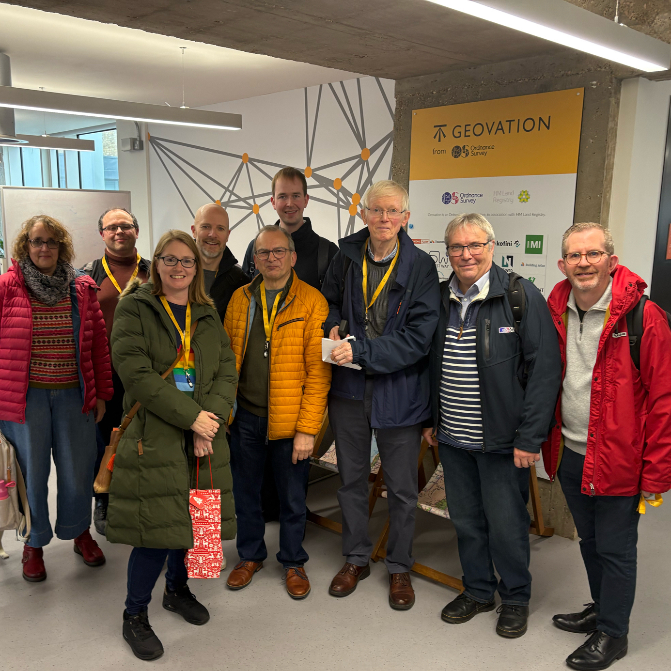 A brief pause after this months council meeting to catch up and wish everyone at the BCS @bcsmaps a Merry Christmas 🎄
Thank you to Geovation @ordnancesurvey for hosting us and to BCS President Paul Naylor for leading a very successful year (and supplying the chocolates!)
Here’s to a prosperous 2026!