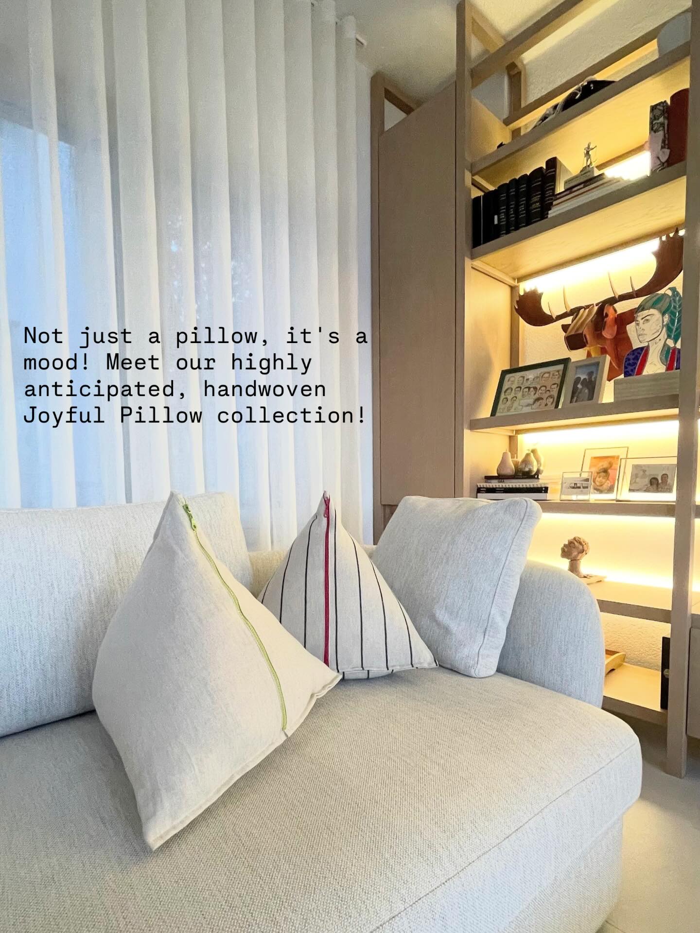 Not just a pillow, it’s a mood! Meet our highly anticipated, handwoven Joyful Pillow collection! 🎉
Joyful gets its name from its vibrant spirit. With its unique texture woven on a traditional loom and its playful color combinations, it’s designed to instantly infuse energy into your favorite space.
This piece is where comfort meets craft by design, beautifully reflecting FineGrid’s mission of “creating joy in living spaces.” Sustainably made with 100% natural fibers and ethical, local production.
The Joyful series is woven in limited quantities. Secure your favorite piece before they are gone!
Shop the full collection and explore all the vibrant colorways via the Link in Bio!
Which bright combination from the Joyful collection do you think your home needs most right now? Let us know below! 🌈
Live through the touch. ✨ #FineGrid
#JoyfulPillow
#StatementPillow
#NewHomeAccents
#LimitedEdition
#ThrowPillowLove
#VibrantDecor
#HomeTextiles
#ColorPopHome
#InteriorStyle
#CozyHomeDecor