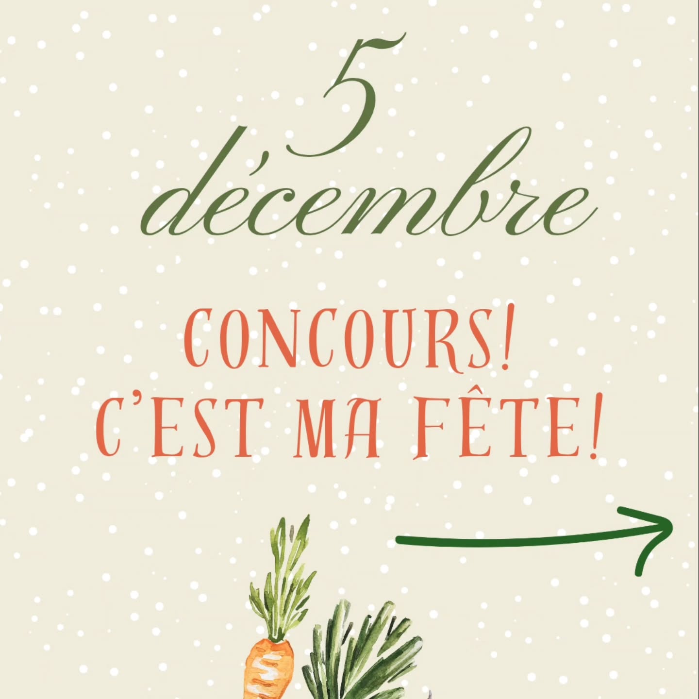 🎉 5 décembre – CONCOURS! C’est ma fête partout au Québec!!!
Aujourd’hui, c’est la fête de votre fermière… et j’ai vraiment le goût de vous gâter! 🎂💚
Pour célébrer, je fais tirer un exemplaire du magnifique livre « Ah, les fraises et les framboises ! ».
Un livre 100% québécois rempli :
🍓 de recettes savoureuses
🍰 d’idées gourmandes
🌞 et d’inspiration pour cuisiner avec ce que l’été nous offre de meilleur
Le cadeau PARFAIT pour ceux qui aiment cuisiner local, frais et avec amour!
🎁 Pour participer :
✔Aime notre page instagram
✔Aime la publication
✔Partage la publication en story
✔Identifie une personne, dans les commentaires, avec qui tu vas déguster ces recettes 🎄🔪
Bonne chance à tous… et merci de célébrer un peu avec moi aujourd’hui! 🥳💚🌾
Vous êtes vraiment la plus belle communauté!
******************************
📦 Conditions du concours :
• Ouvert à toute personne résidant au Québec (expédition incluse).
• 1 seul livre à faire tirer.
• Non monnayable, ni échangeable.
• Le concours se termine le 7 décembre à 20h00.
• Le gagnant sera annoncé dans une publication officielle et contacté par message privé.
• Ce concours n’est ni commandité, ni administré, ni associé à Facebook ou Instagram.
• Les participants doivent être âgés de 18 ans ou plus.