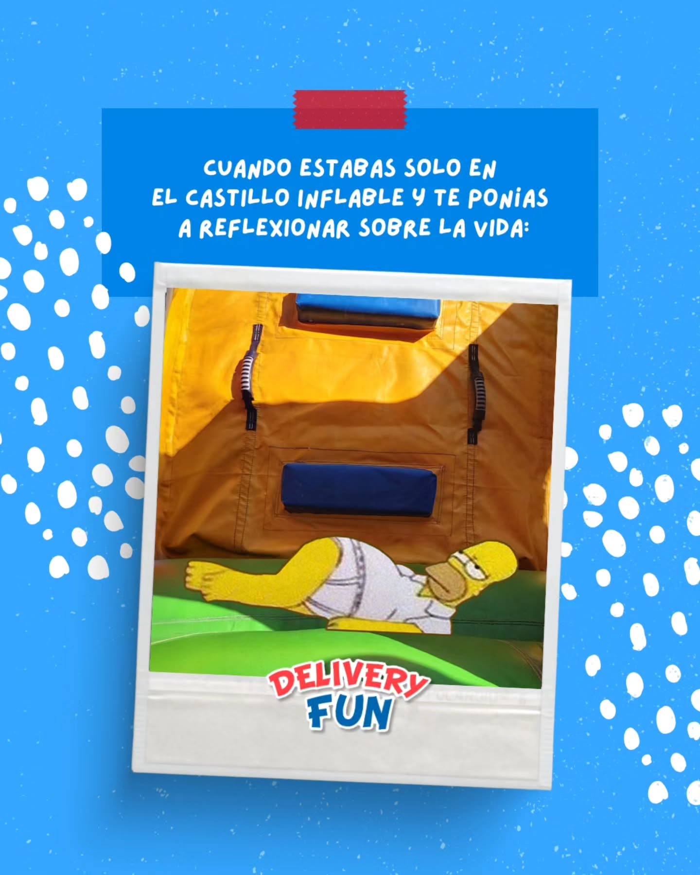 ¿A todos nos pasó? 😅💛
Y aunque parezca “solo un inflable”, la verdad es que ahí pasan momentos que no te olvidás más: risas, miedo a saltar por primera vez, desafíos, amigos nuevos, y esa sensación de libertad total que solo se siente ahí adentro.
Por eso nos encantan, son recuerdos en construcción. Y sí… también para los adultos nostálgicos 😏🎈
👉 Últimos días de la promo 2x1 en inflables de lunes a jueves
Si tenés un cumple, un cierre de año, un evento en tu empresa o en tu club… este es el momento.
📲 Escribinos y te contamos cuál inflable va mejor con tu fecha.
#memes #humor #inflables #alquilerdeinflables #eventos #fiestas #findeaño