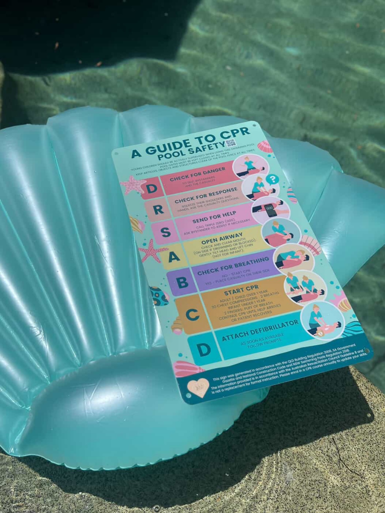 ✨ CPR SIGNS
I recently worked on a super fun project with Kelsea from 30:2 CPR Signs. @30to2cprsigns
Kelsea is a local, a Mum of two, a Registered Nurse, and someone who saw a boring, flimsy CPR sign and thought she could do WAY better…. so she did!
Kelsea created CPR signs that are bright, bold, fun and designed to make people actually stop and read life saving information.
Each sign meets all state regulations and includes a QR code linking to a CPR video with closed captions in different languages - making it accessible for everyone.
If you’ve been thinking about getting a new CPR sign for your pool or property, now’s the perfect time because there is FREE SHIPPING Australia wide for all of December!
Support this amazing local business!
.
#CreativeShell #302CPRSigns #GraphicDesign #PoolSafety #WaterSafety #SupportLocal #SmallBusinessLove #LifeSavingSkills #AustralianMade