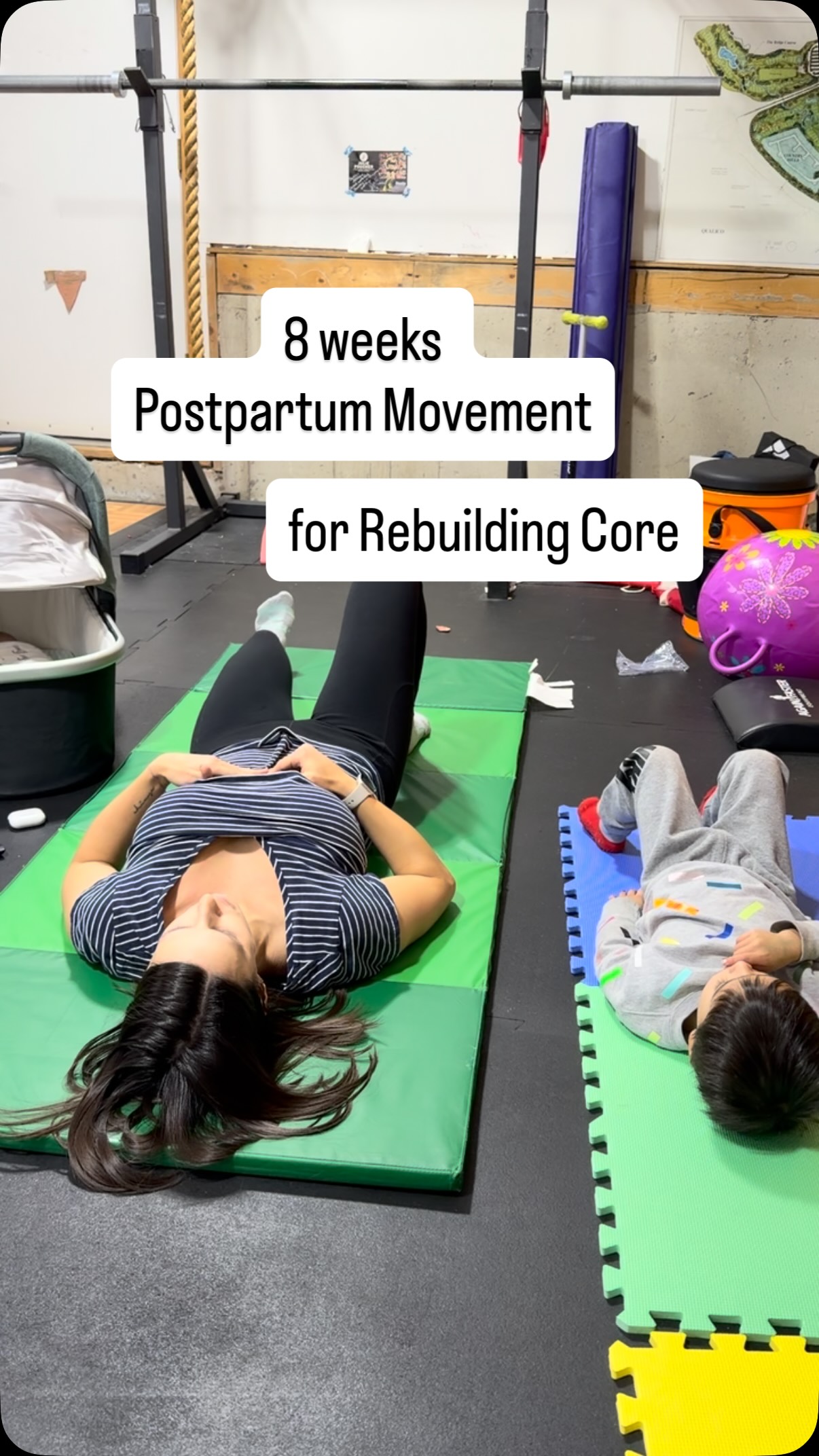 Postpartum Rebuilding Core Strength
It doesn’t have to be hardcore to be effective
It also doesn’t have be perfect
Just a few minutes here and there will help you feel stronger
✔️8/ side Heel slides with transverse abdominal activation (TVA)
✔️ 8/ side 1/2 butterfly with TVA
✔️ 8/ side Bird Dog - leg slide only
✔️ 8 diaphragmatic breaths
Repeat one more time…or don’t - up to YOU! 💕
#postpartumexercise #postpartumstrong #postpartumworkout #postpartumwellness
#postpartumtrainer #postnatalfitness #postnatalrehab #corerestore #tvacore
#newmomworkout #healingpostpartum #birthrecovery #pelvicfloorrecovery
#fourthtrimesterbodies #4thtrimester #postpartummovement #momwellness