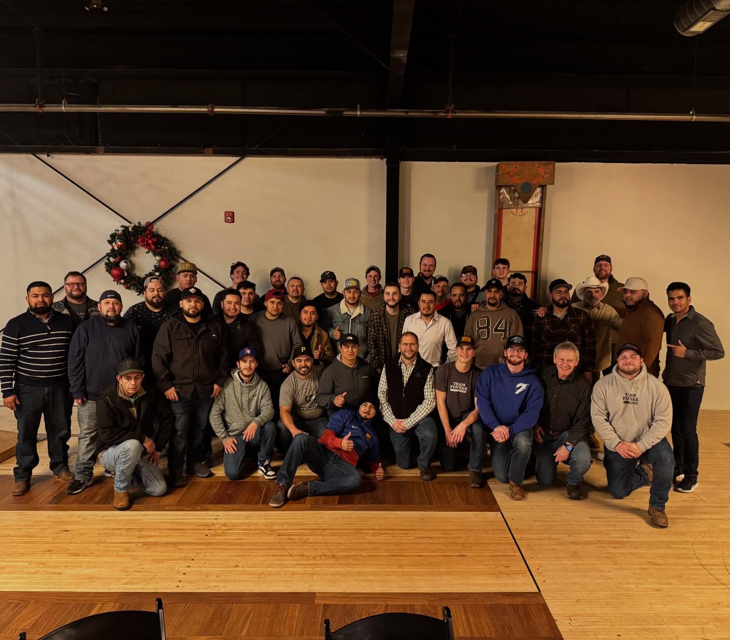 Another season that was more successful than the last. Grateful for our hardworking team with unwavering values! #merrychristmas #blessed