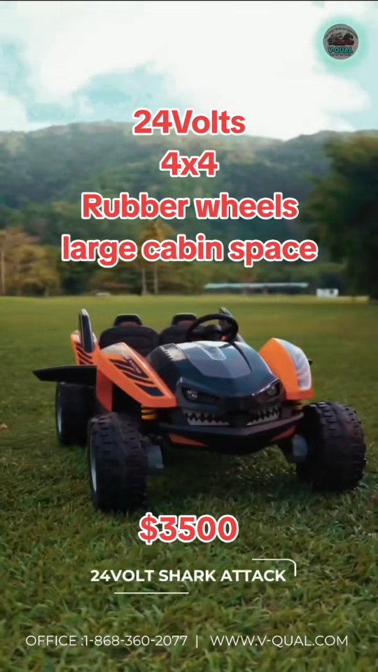 Kids Ride-on Massive Sale!!!
Full details and more models @ www.v-qual.com
#rideoncarsforkids #toys #kids #kidsrideoncars #kidsrideon #toy #rideoncar #rideoncars #kidscar #kidscars #atv #outdoorfun