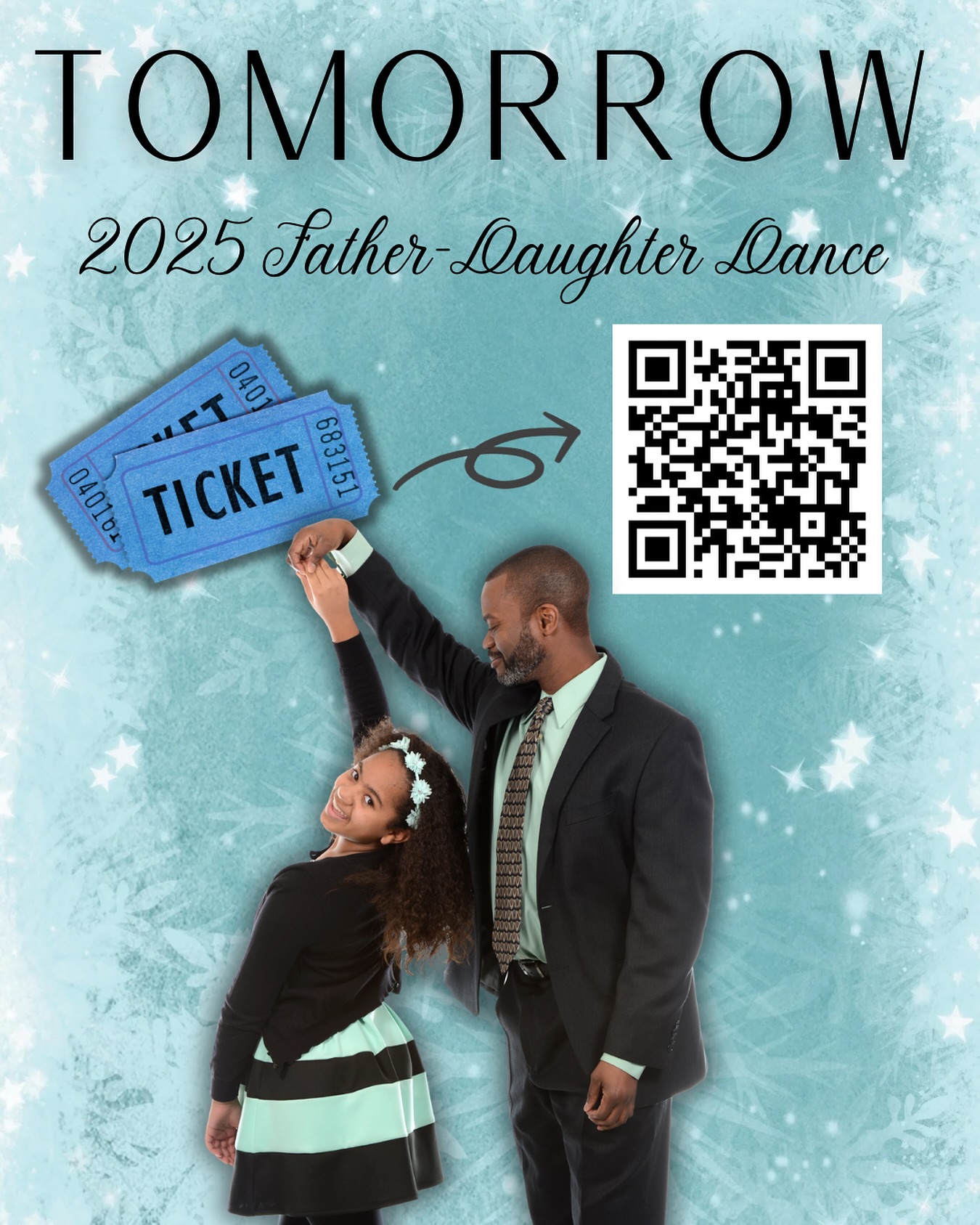 It’s almost here!
Our 2025 Father-Daughter Dance is TOMORROW, and we can’t wait to welcome all the amazing dads, grandpas, uncles, and father-figures for a magical night with their girls. ✨💙
If you haven’t grabbed your tickets yet—there’s still time!